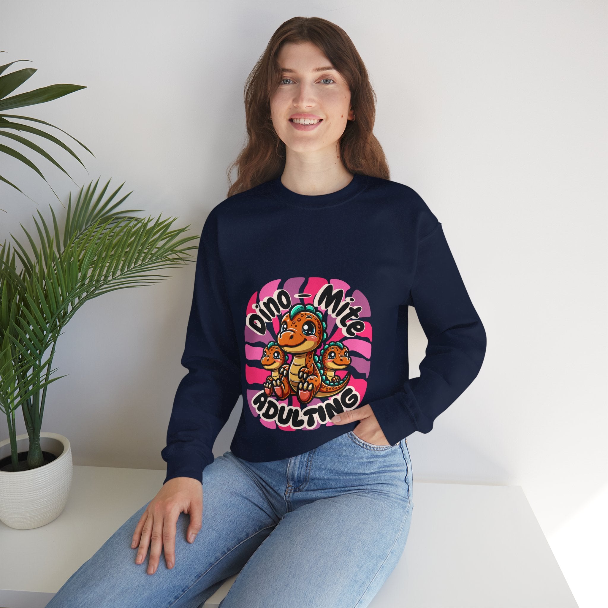 Dino-Mite Unisex Heavy Blend™ Crewneck Sweatshirt