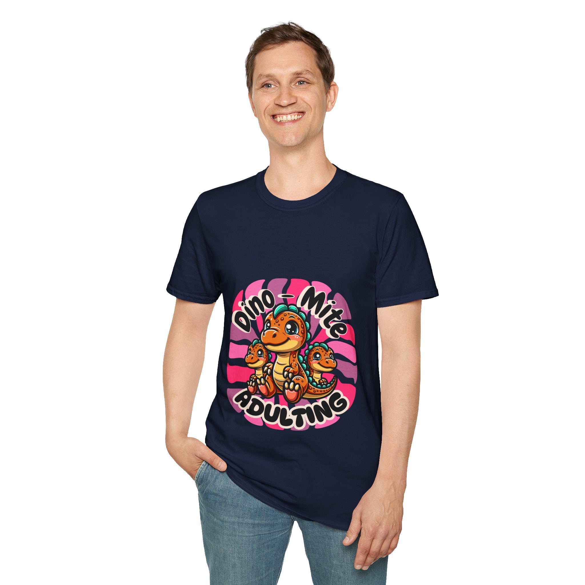 Dino mite Unisex Softstyle T-Shirt