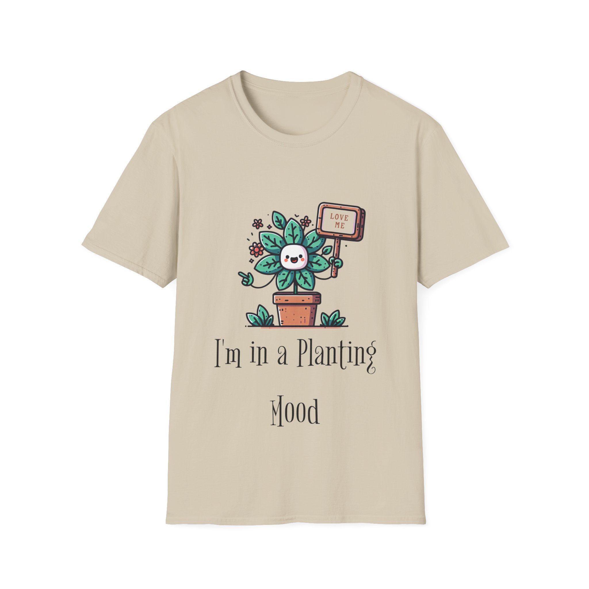 Planting Mood Unisex Softstyle T-Shirt