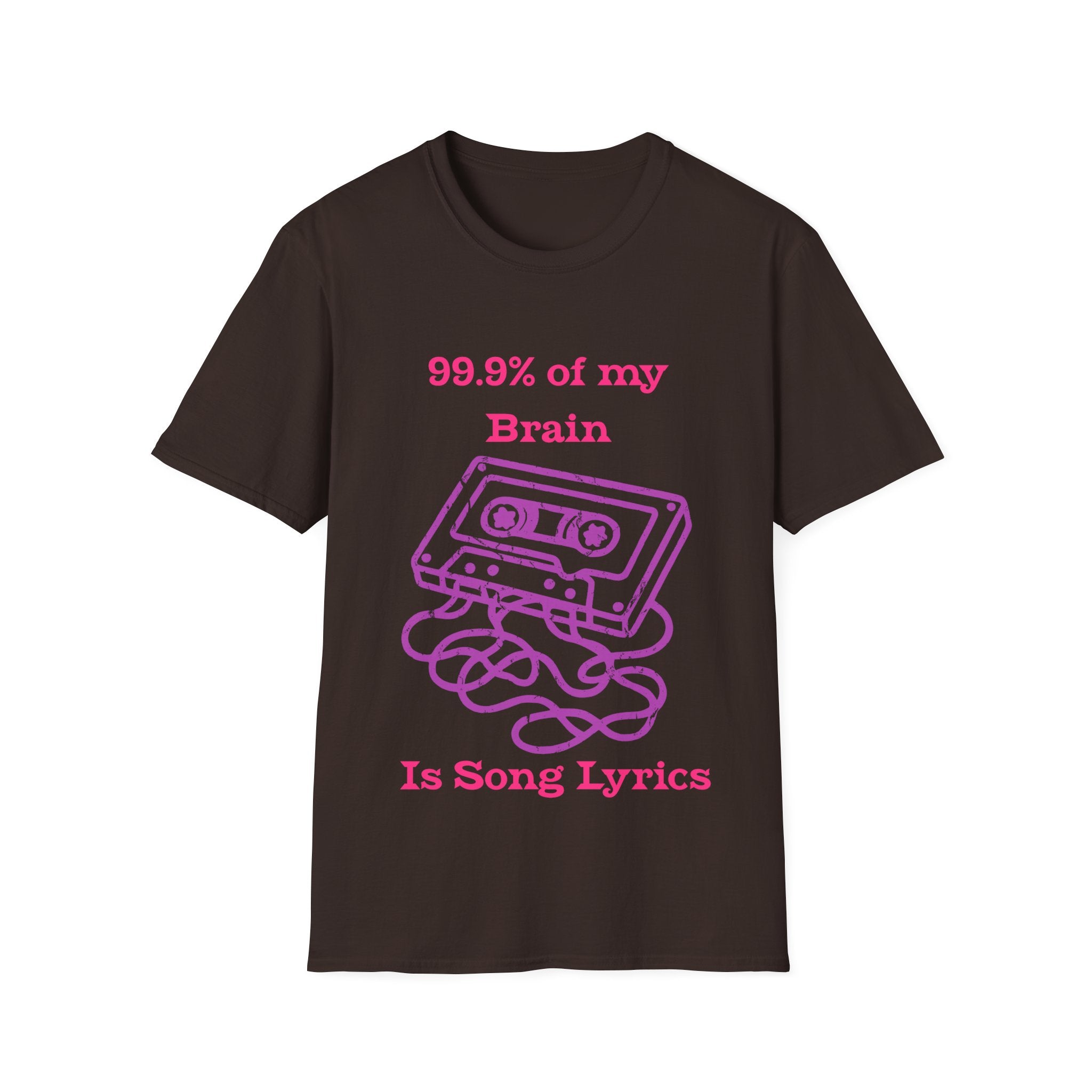 99.9% Lyrics Unisex Softstyle T-Shirt