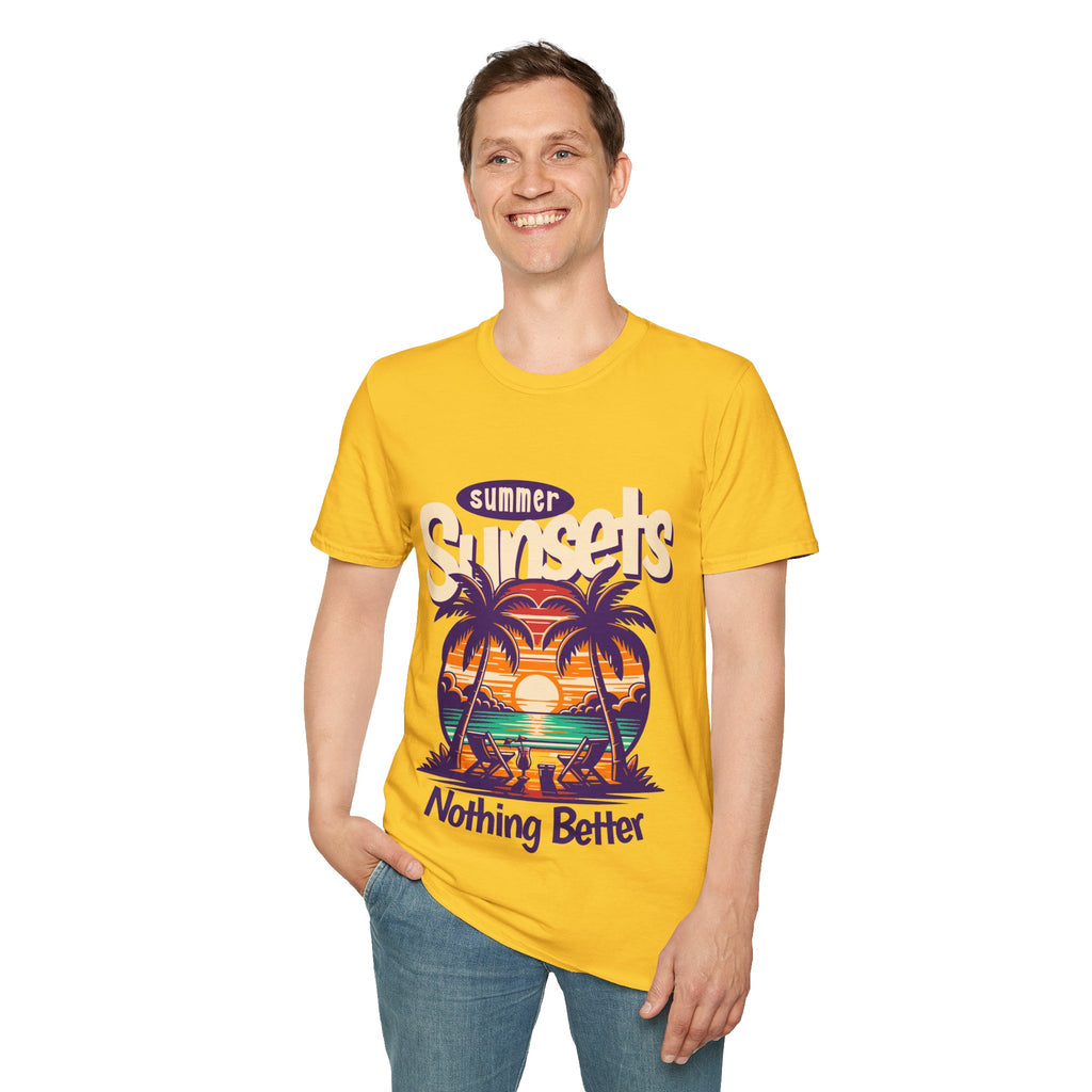 Summer Sunsets Unisex Softstyle T-Shirt