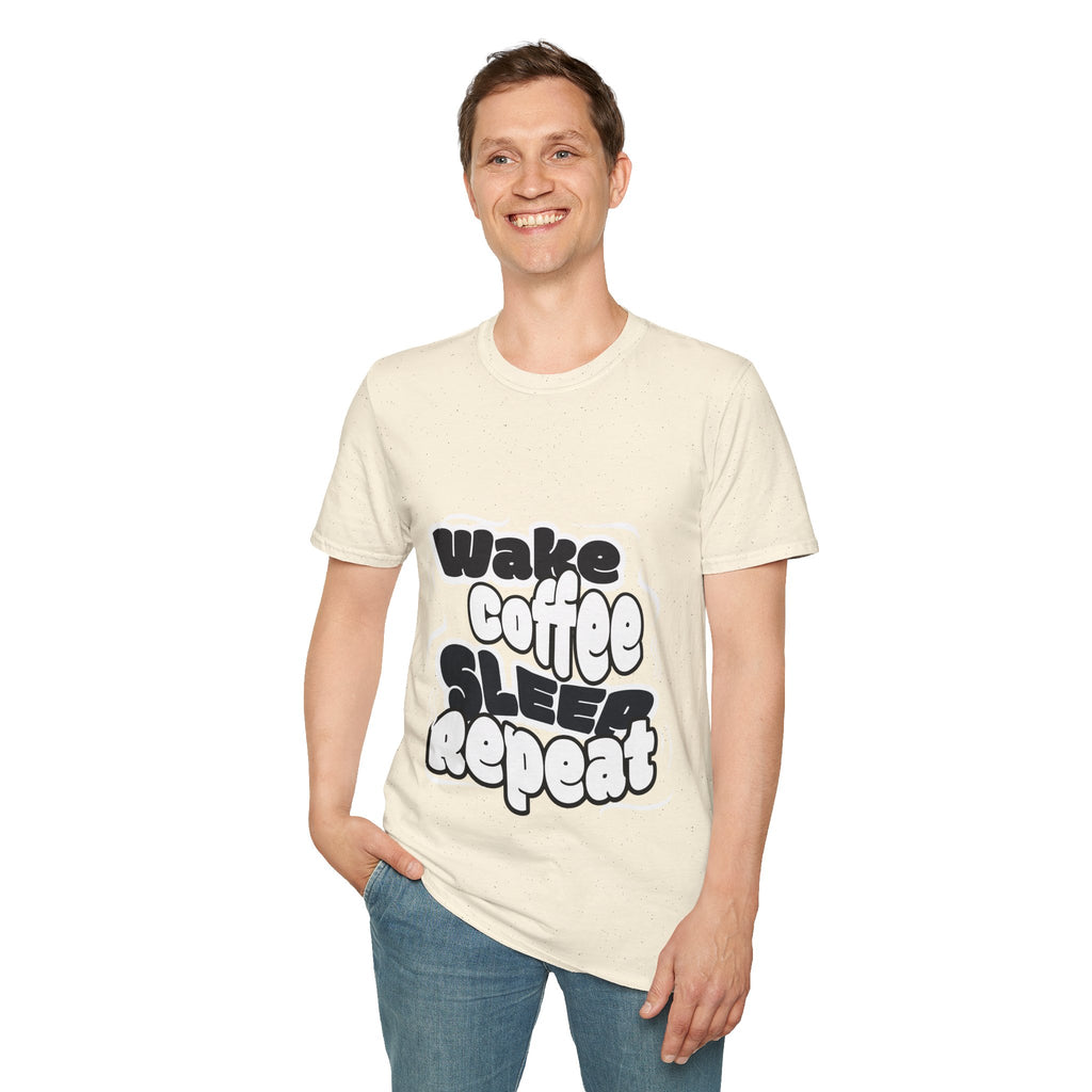 Wake Coffee Unisex Softstyle T-Shirt
