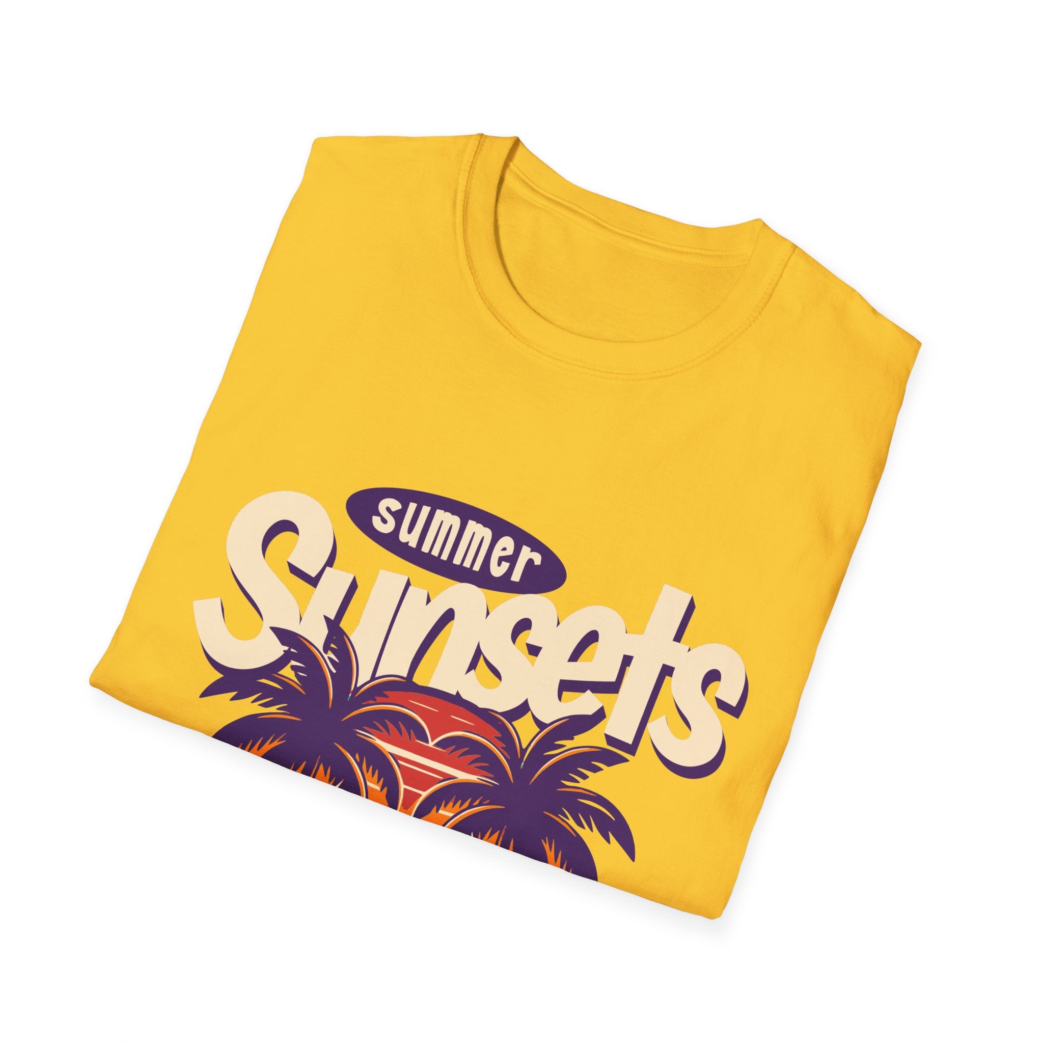 Summer Sunsets Unisex Softstyle T-Shirt