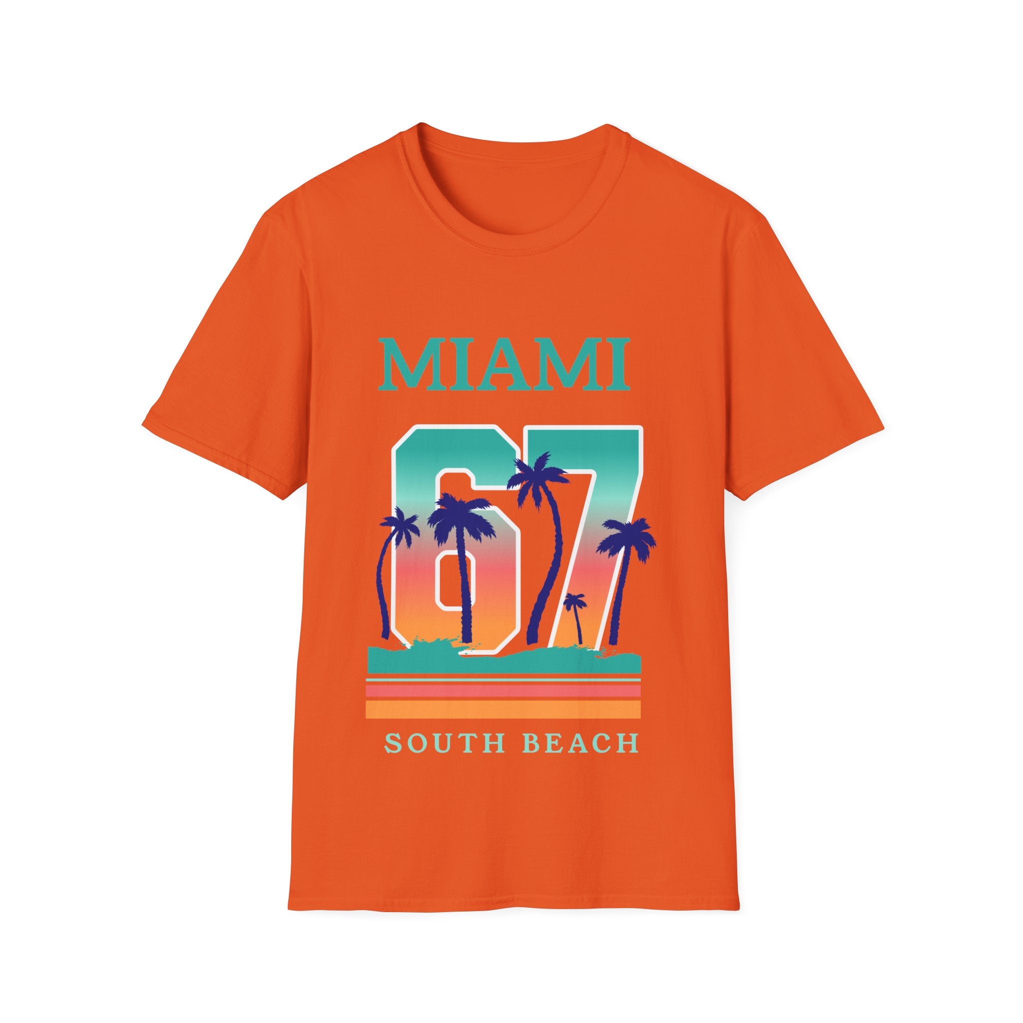 Miami South Beach Unisex Softstyle T-Shirt