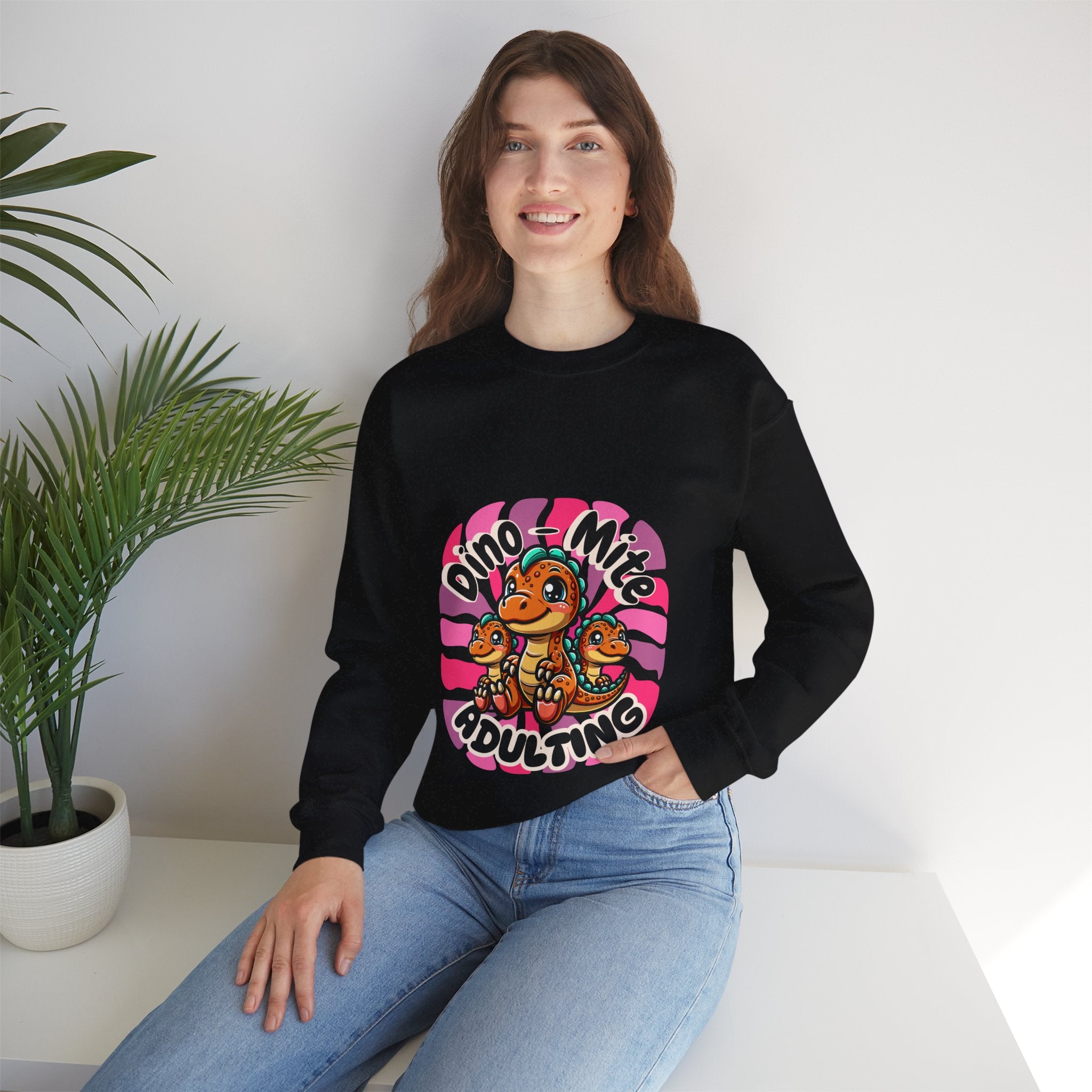 Dino-Mite Unisex Heavy Blend™ Crewneck Sweatshirt