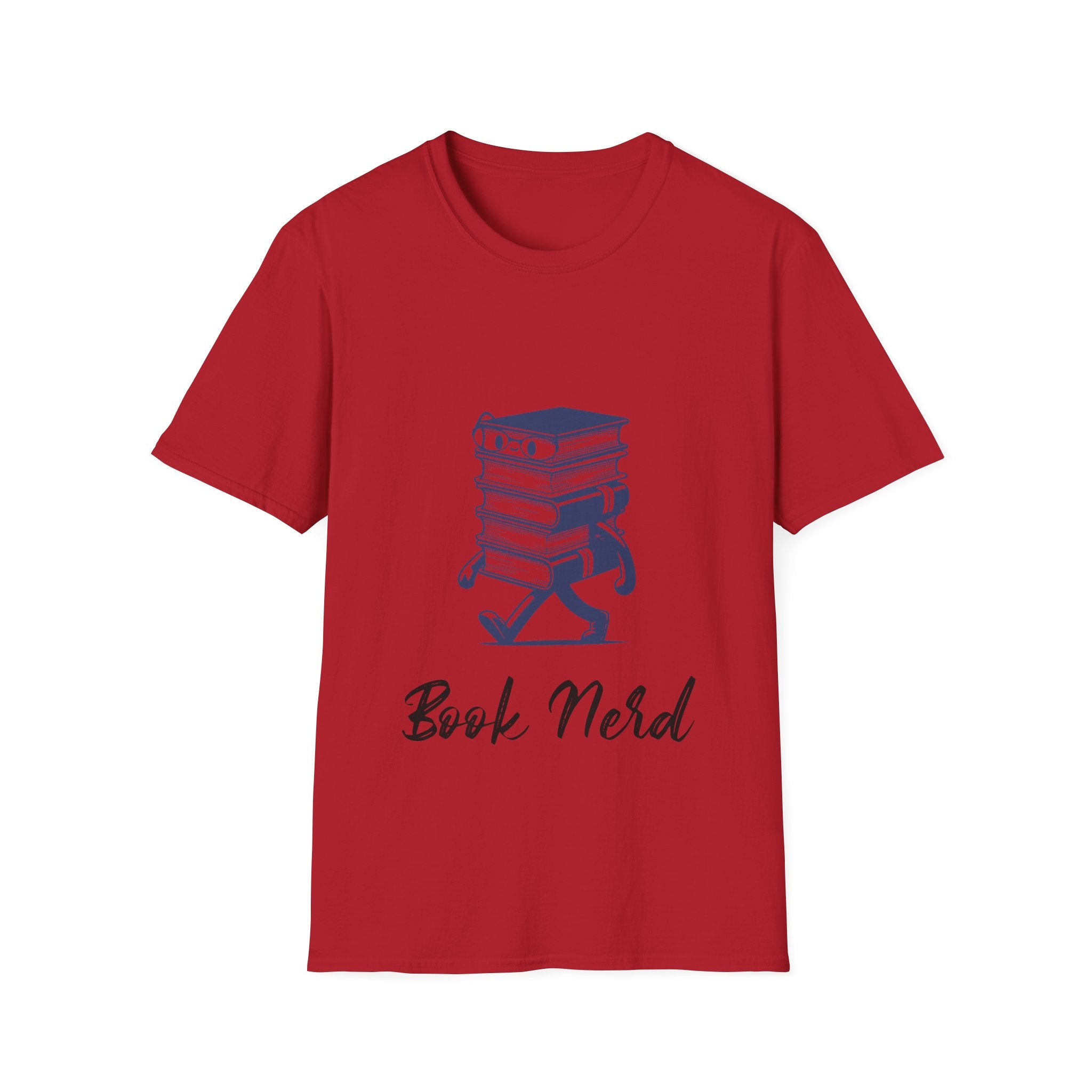 Book Nerd Unisex Softstyle T-Shirt