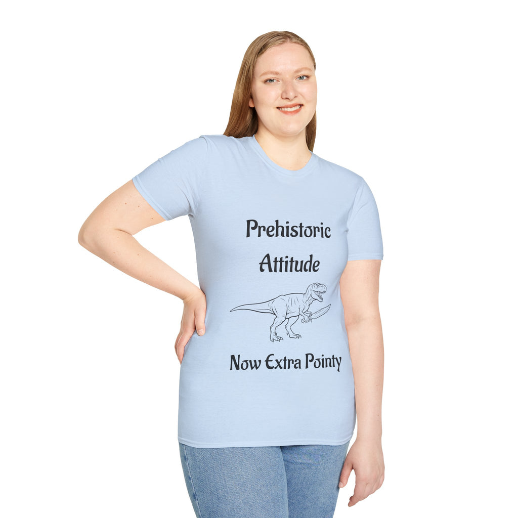 Prehistoric Attitude Unisex Softstyle T-Shirt