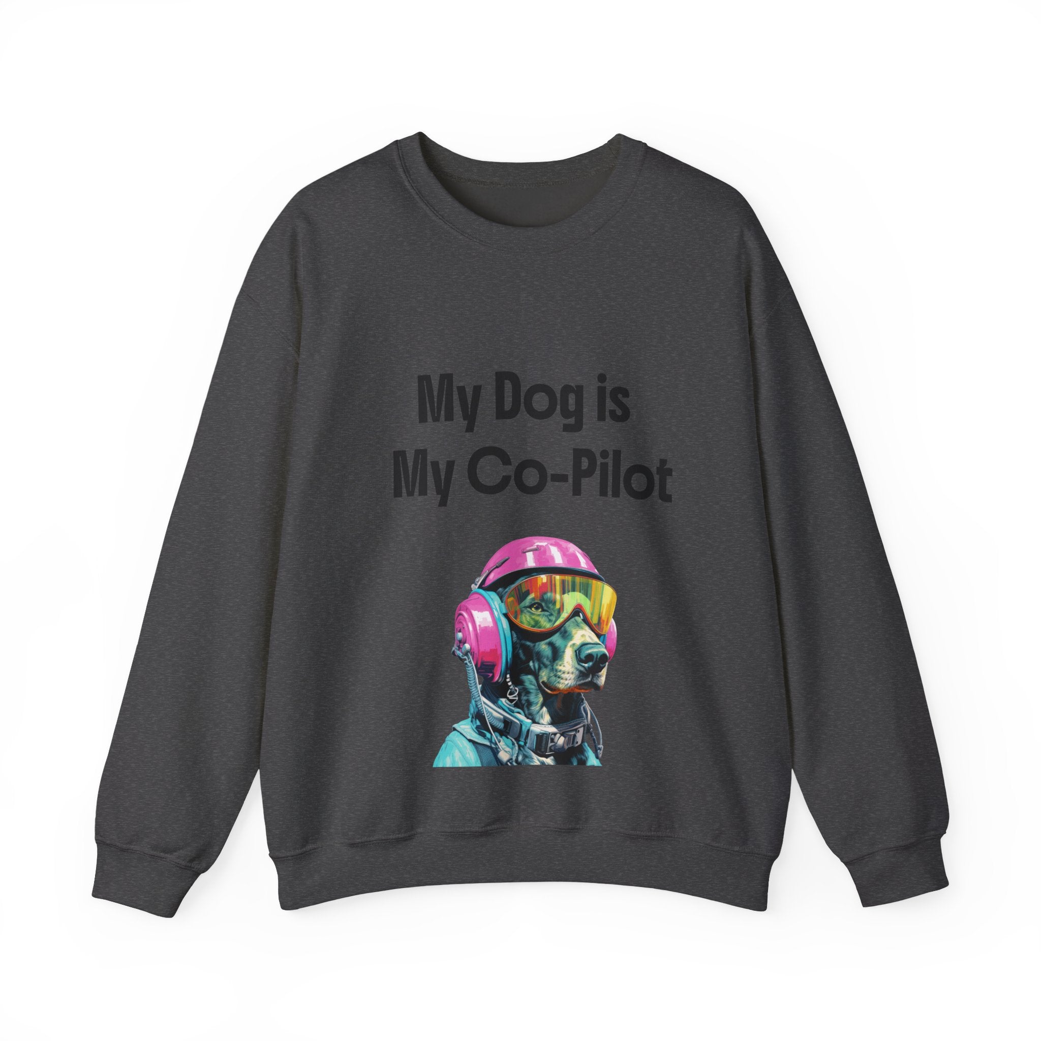 Co-pilot Unisex Heavy Blend™ Crewneck Sweatshirt