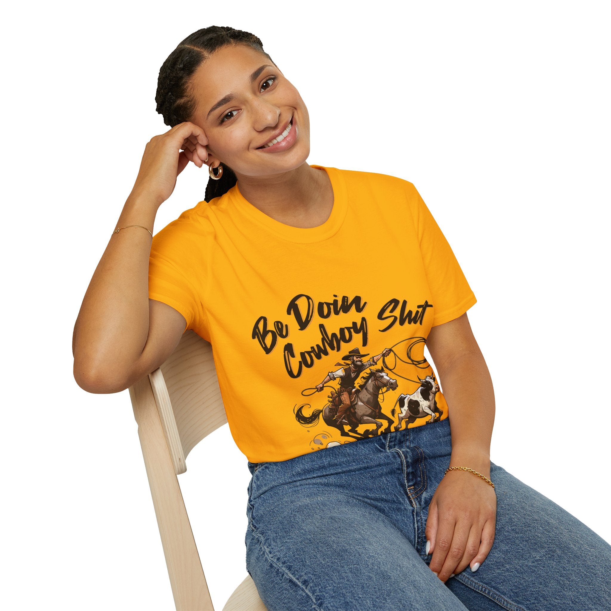 Cowboy Shit Unisex Softstyle T-Shirt