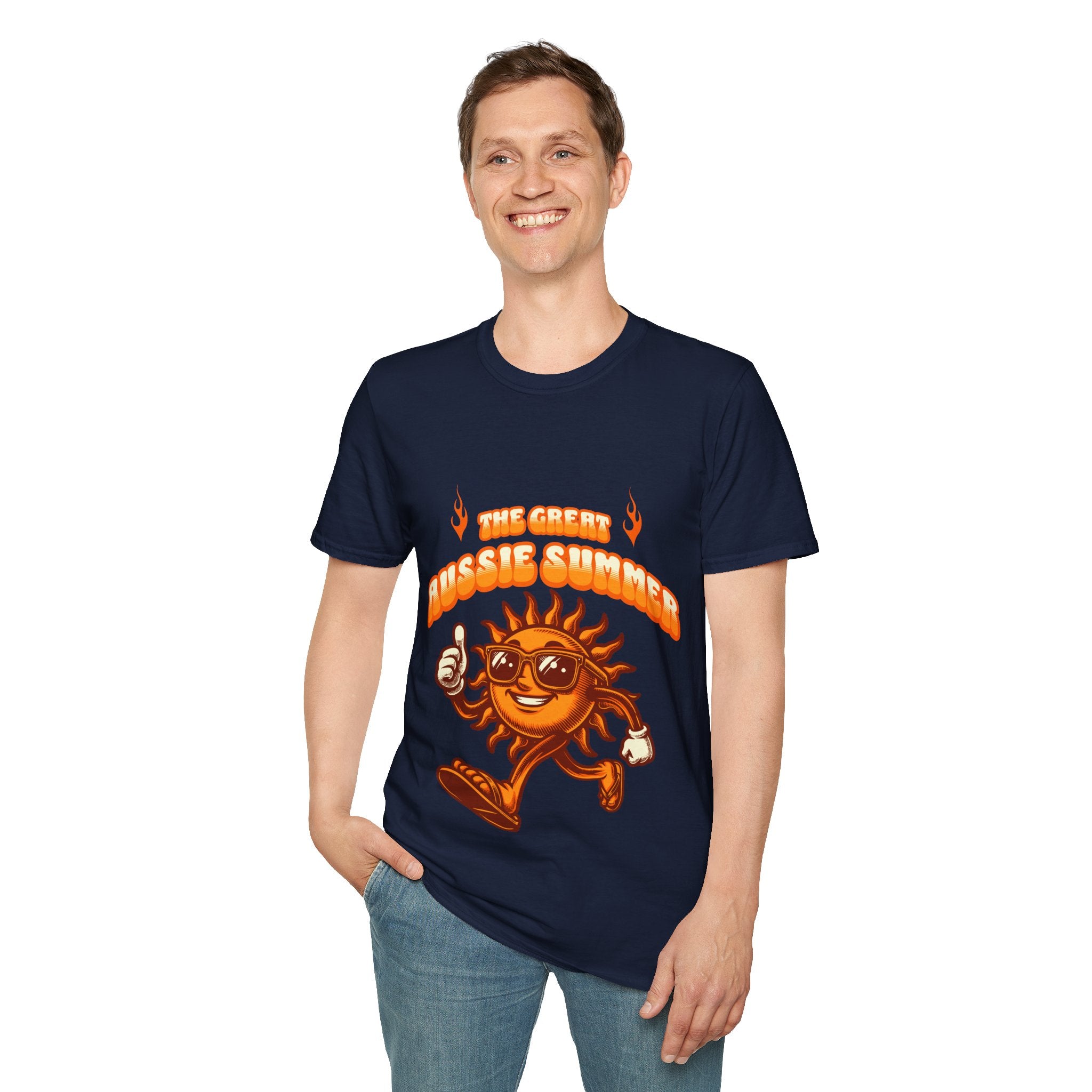 Aussie Summer Unisex Softstyle T-Shirt