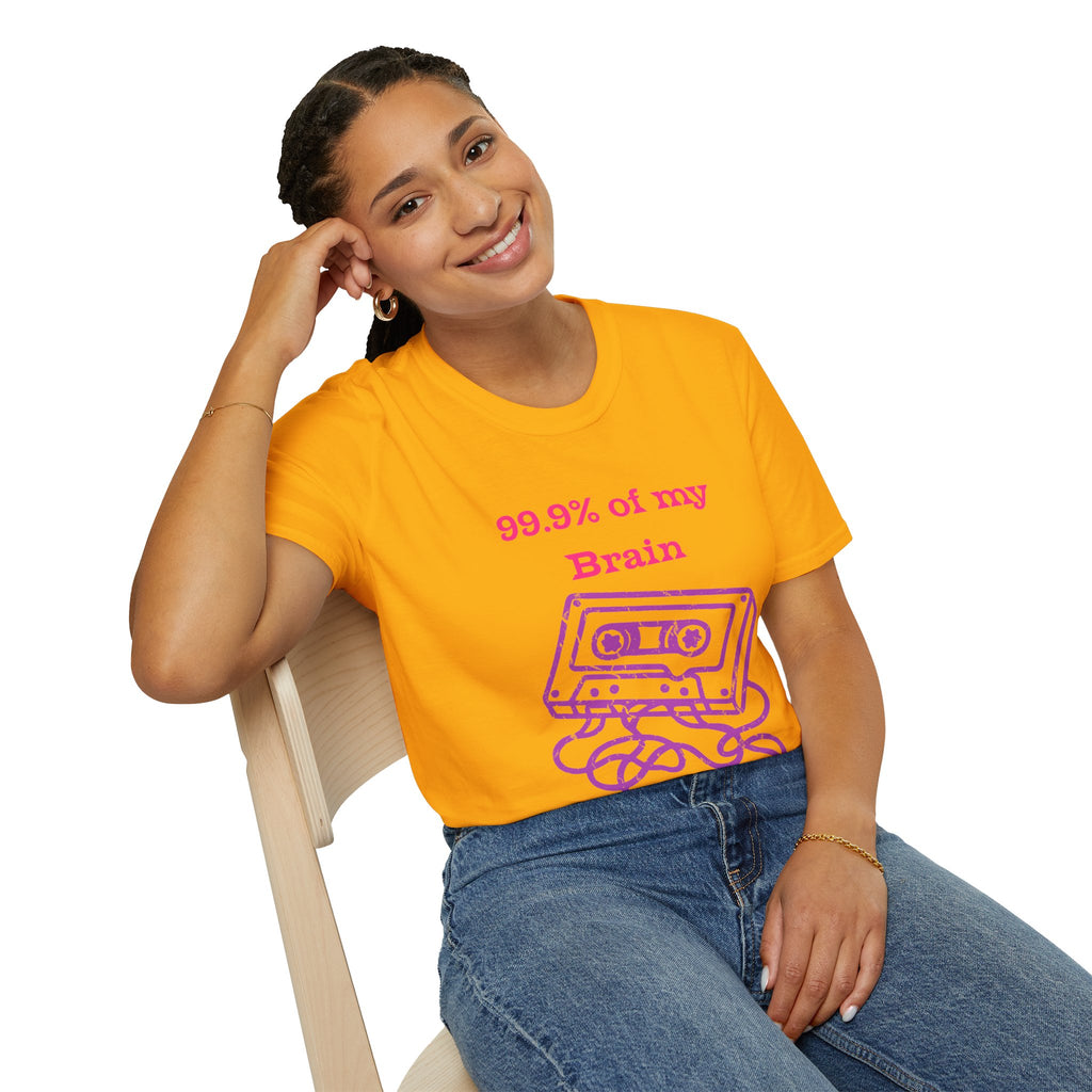 99.9% Lyrics Unisex Softstyle T-Shirt