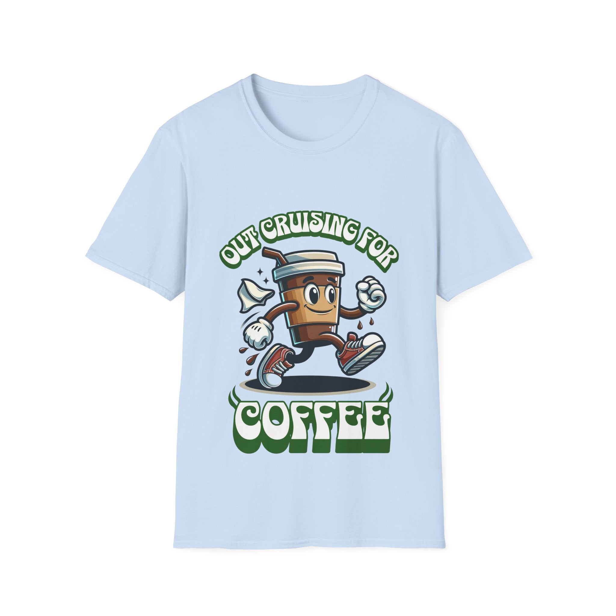 Cruising for Coffee Unisex Softstyle T-Shirt