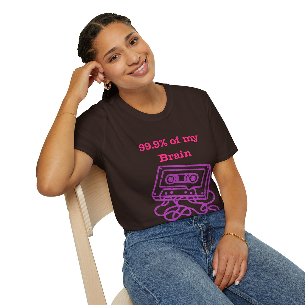 99.9% Lyrics Unisex Softstyle T-Shirt