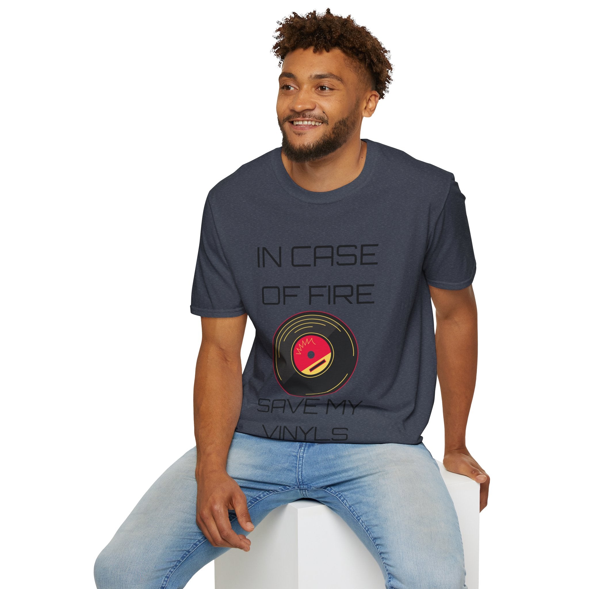 Save My Vinyls Unisex Softstyle T-Shirt