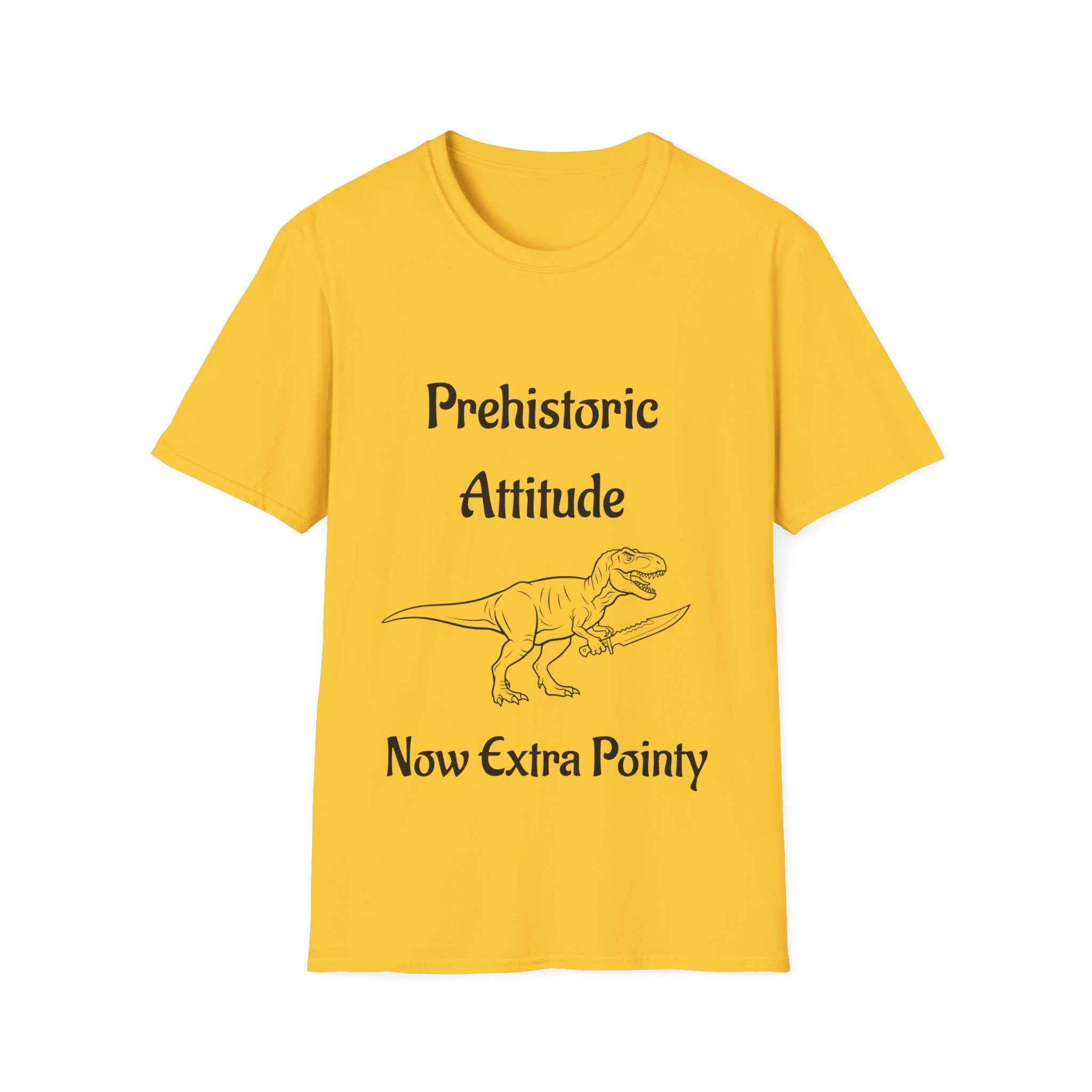 Prehistoric Attitude Unisex Softstyle T-Shirt