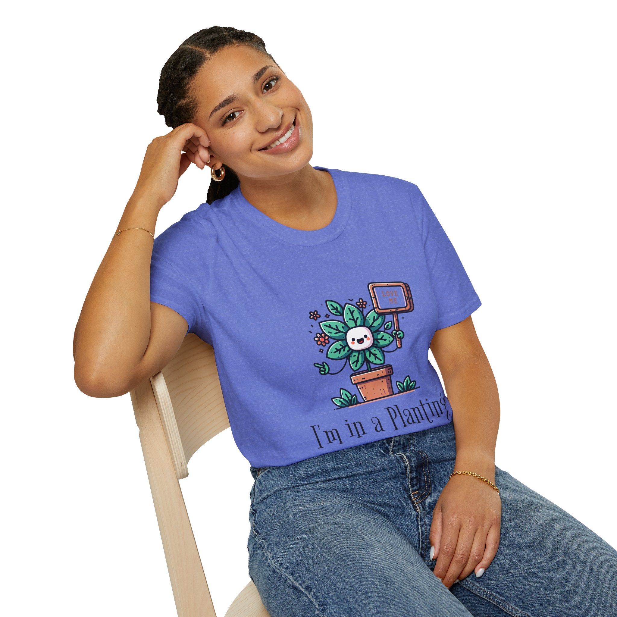 Planting Mood Unisex Softstyle T-Shirt