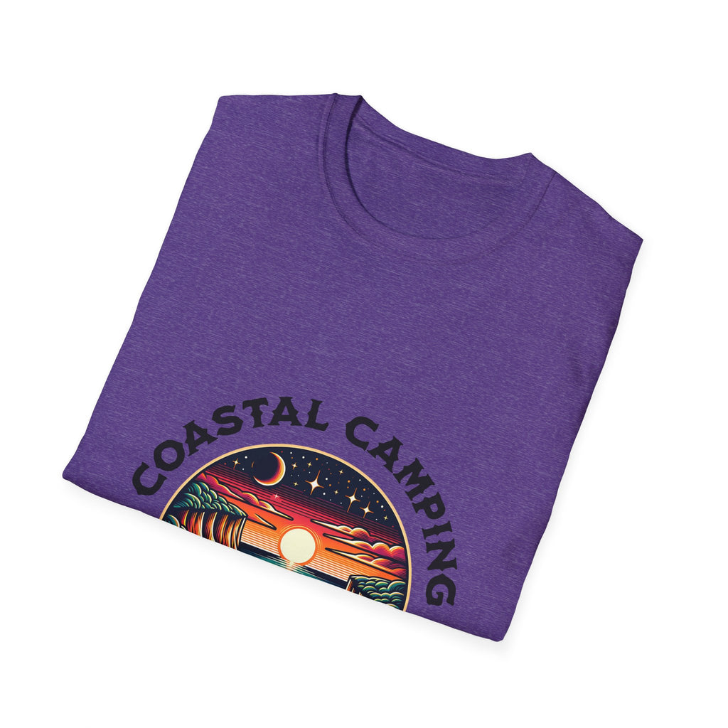 Coastal Camping Unisex Softstyle T-Shirt