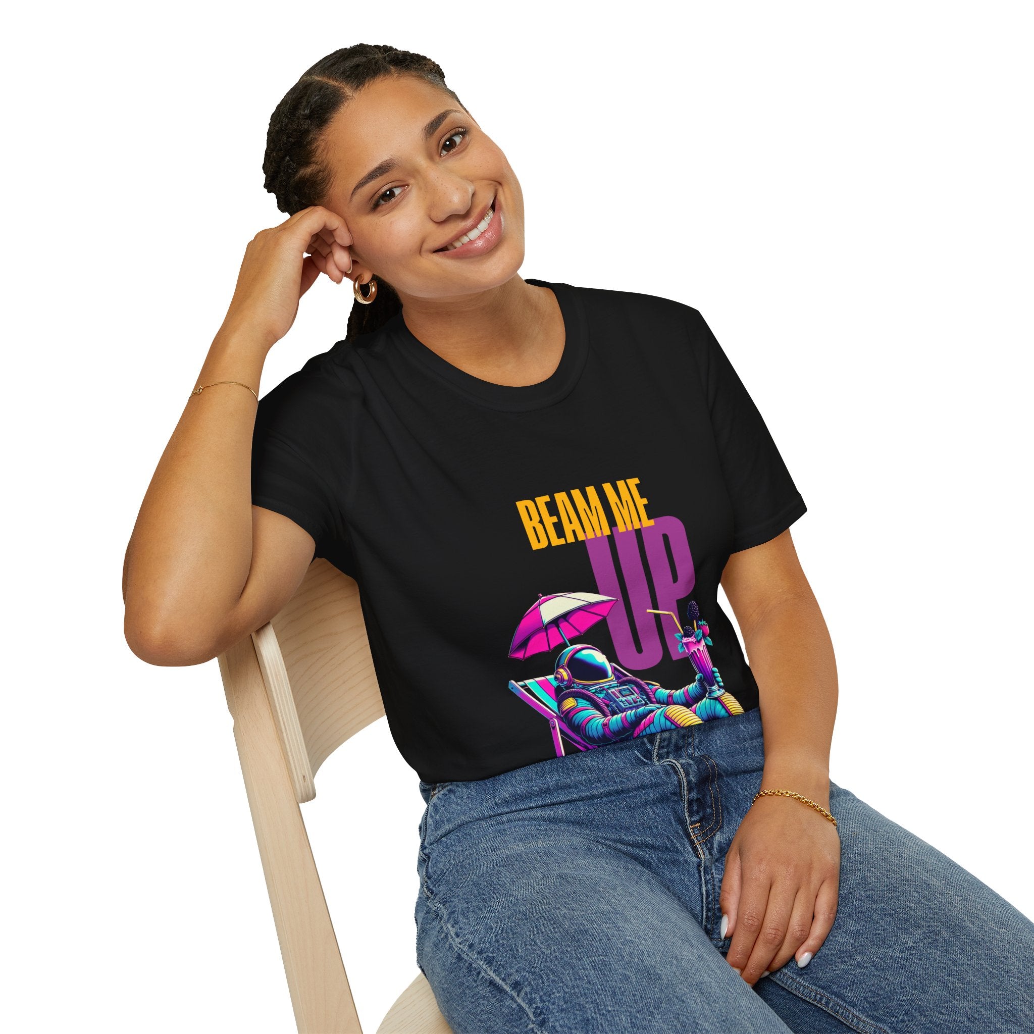 Beam Me Up Unisex Softstyle T-Shirt