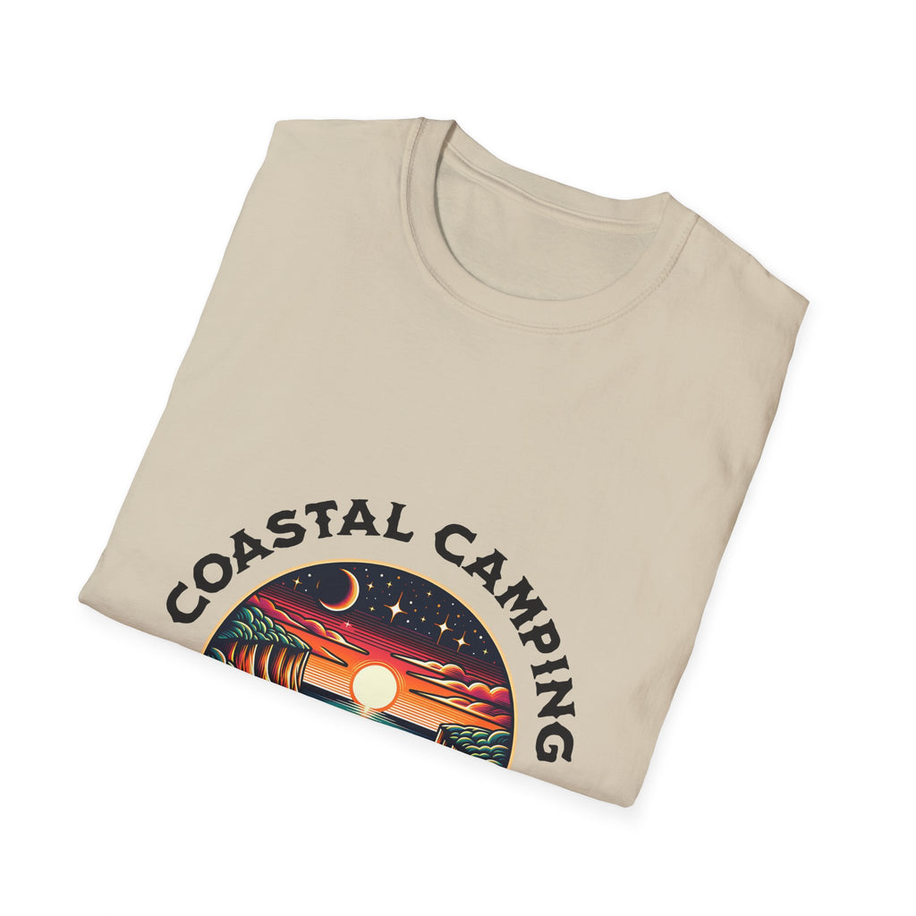 Coastal Camping Unisex Softstyle T-Shirt