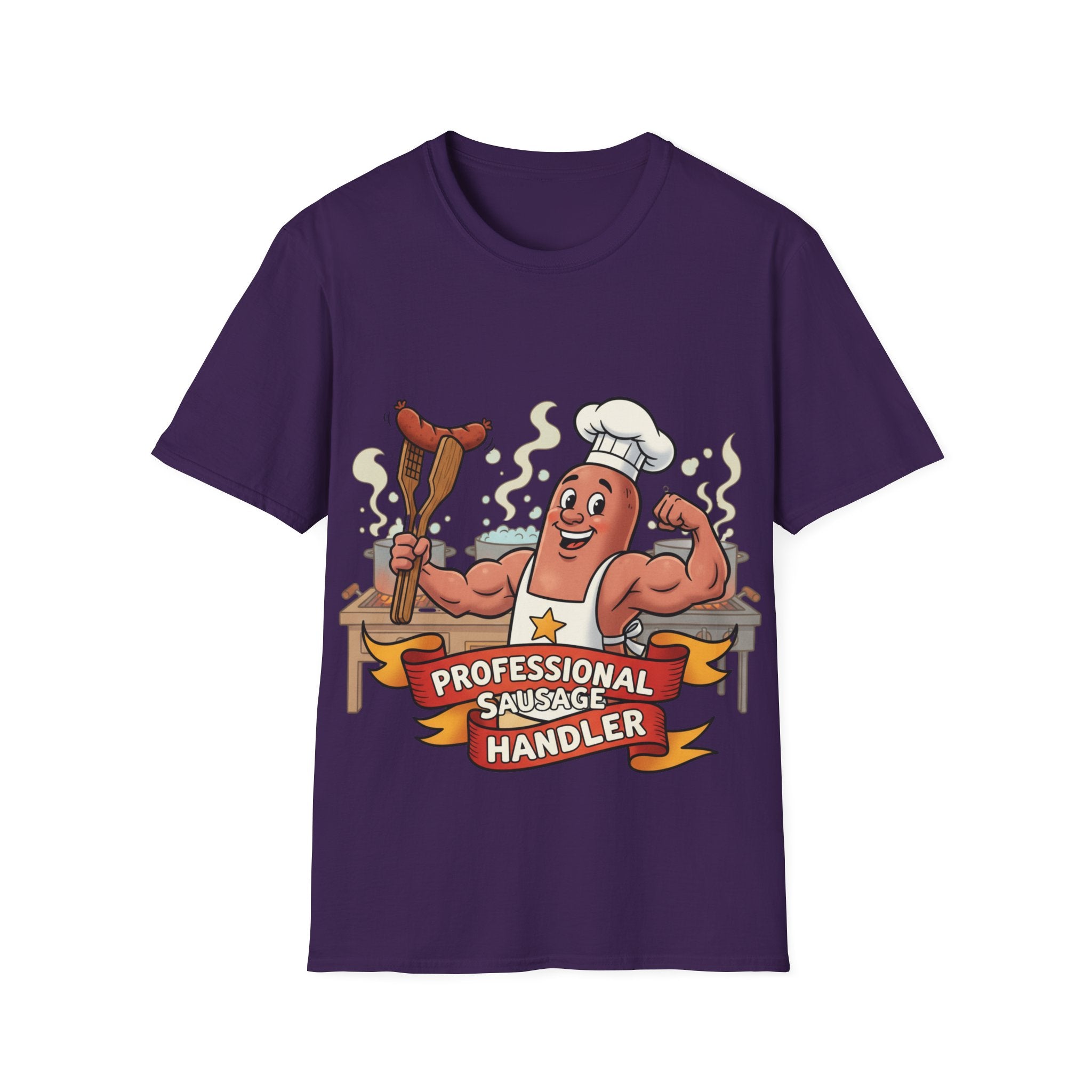 Sausage Handler Unisex Softstyle T-Shirt
