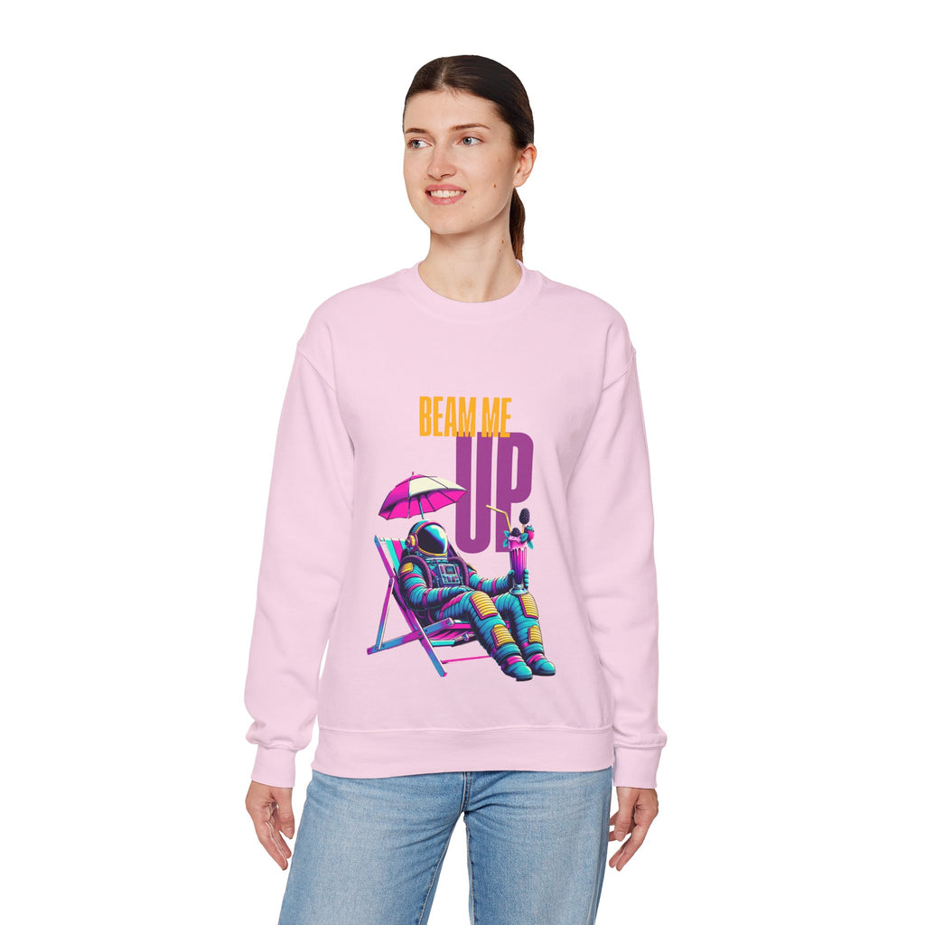 Beam Me Up Unisex Heavy Blend™ Crewneck Sweatshirt