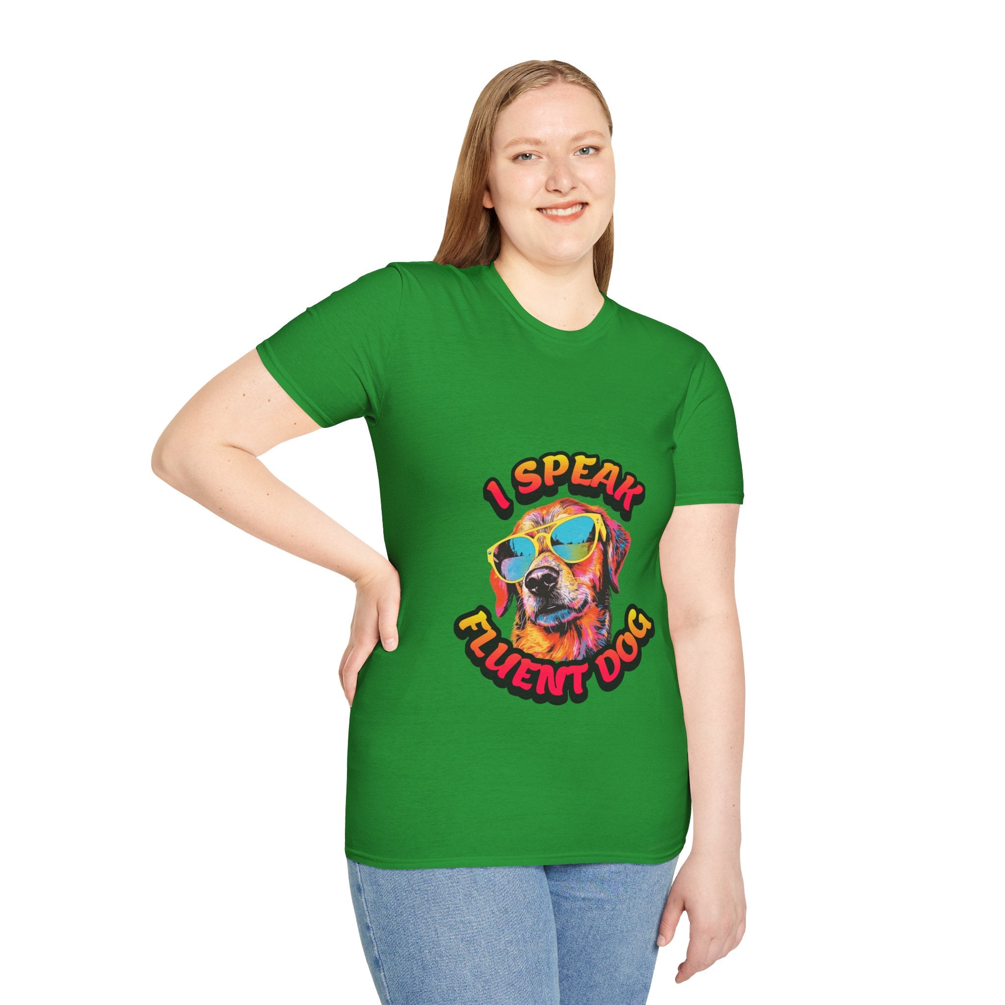 Fluent Dog Unisex Softstyle T-Shirt