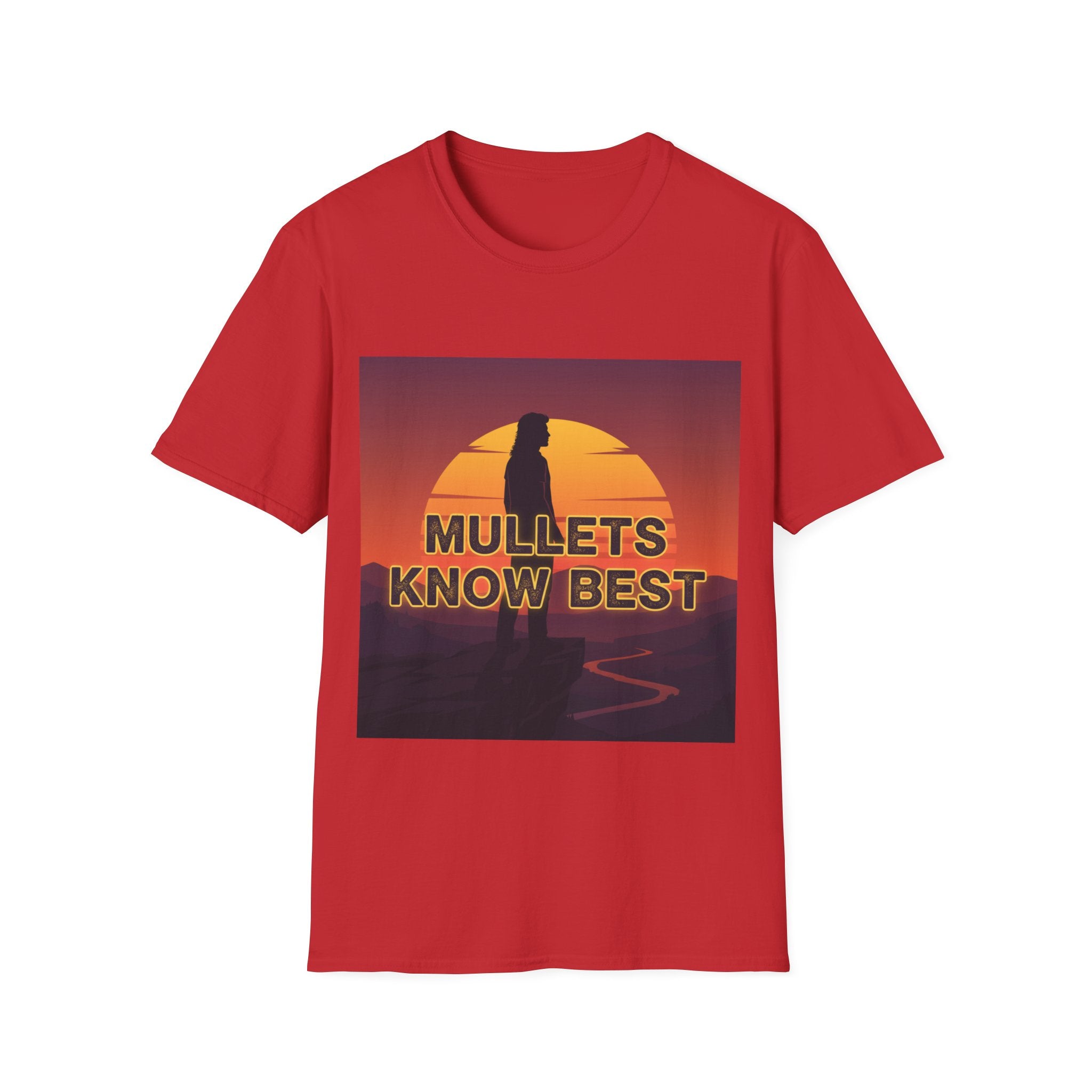 Mullets Unisex Softstyle T-Shirt