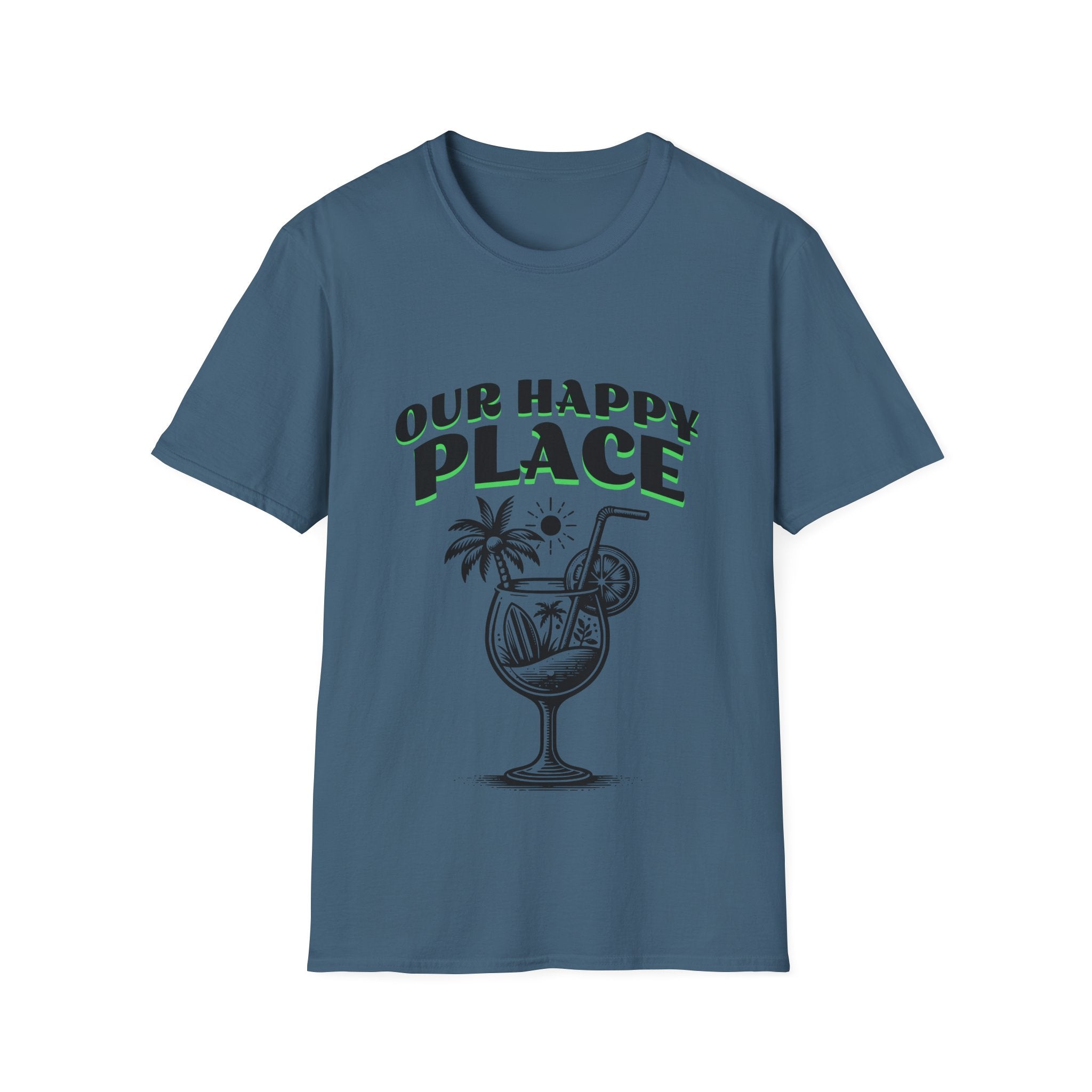 Happy Place Unisex Softstyle T-Shirt