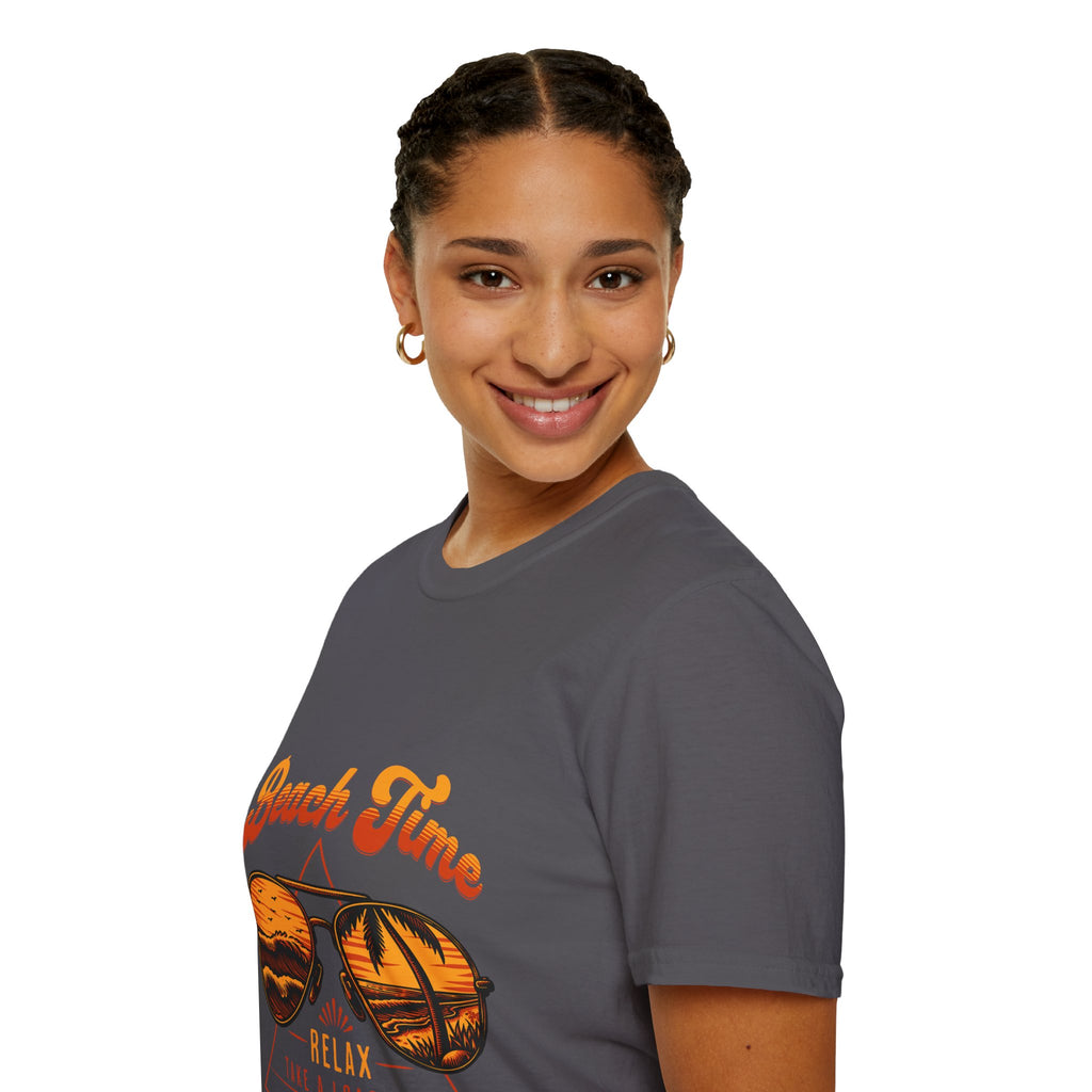 Beach Time Unisex Softstyle T-Shirt