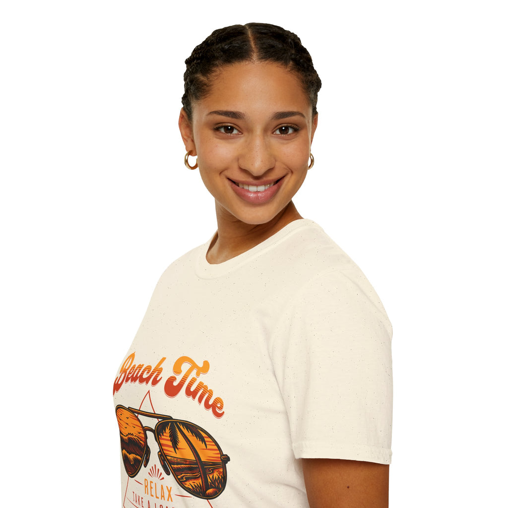 Beach Time Unisex Softstyle T-Shirt