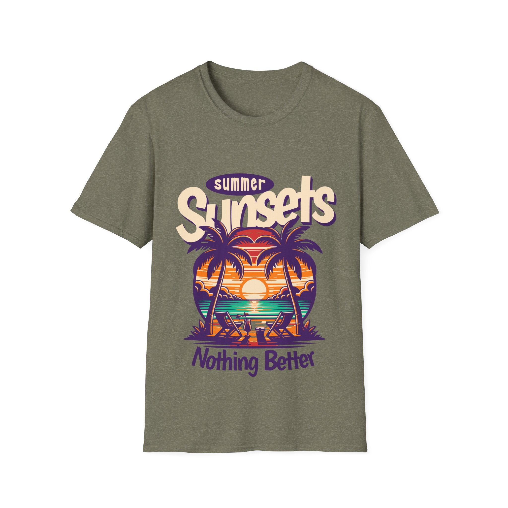 Summer Sunsets Unisex Softstyle T-Shirt