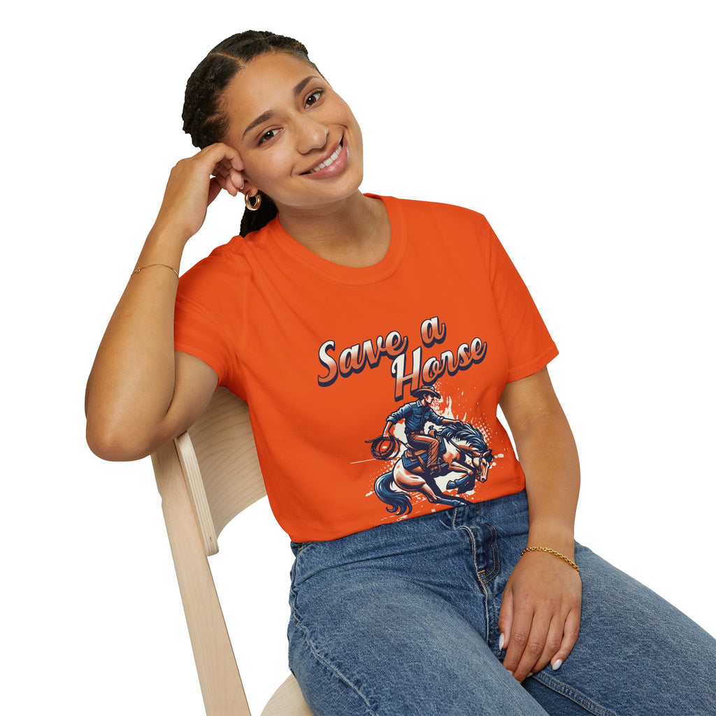 Save a Horse Unisex Softstyle T-Shirt
