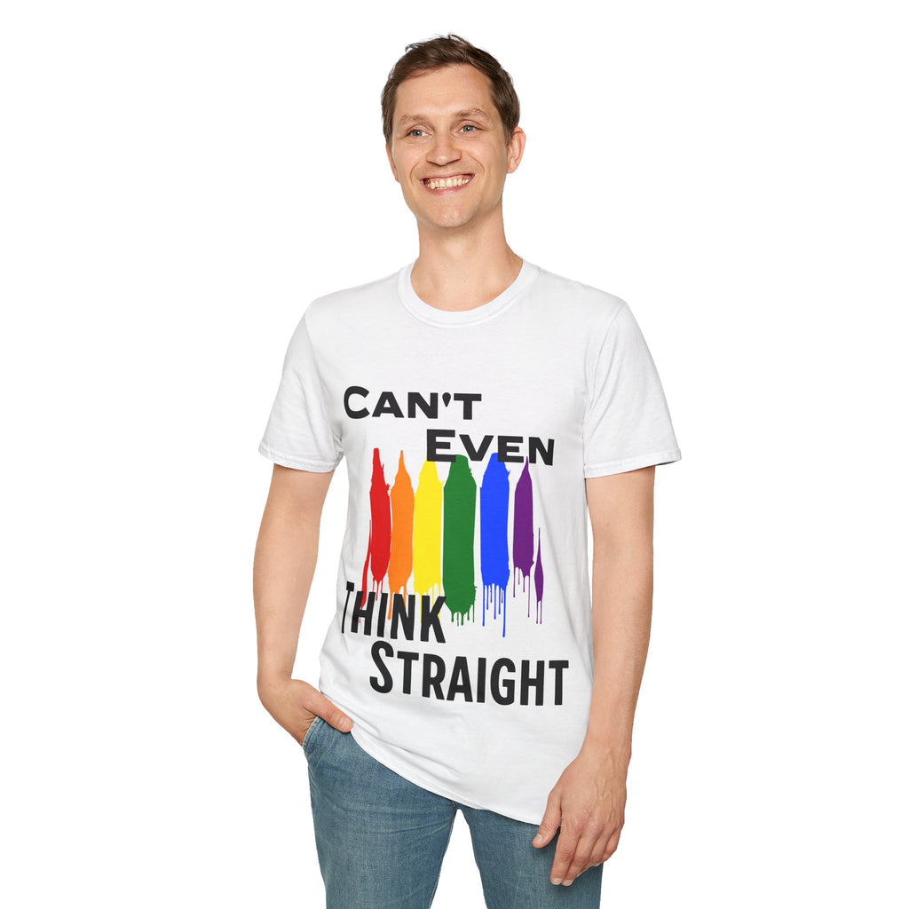 Think Straight Unisex Softstyle T-Shirt