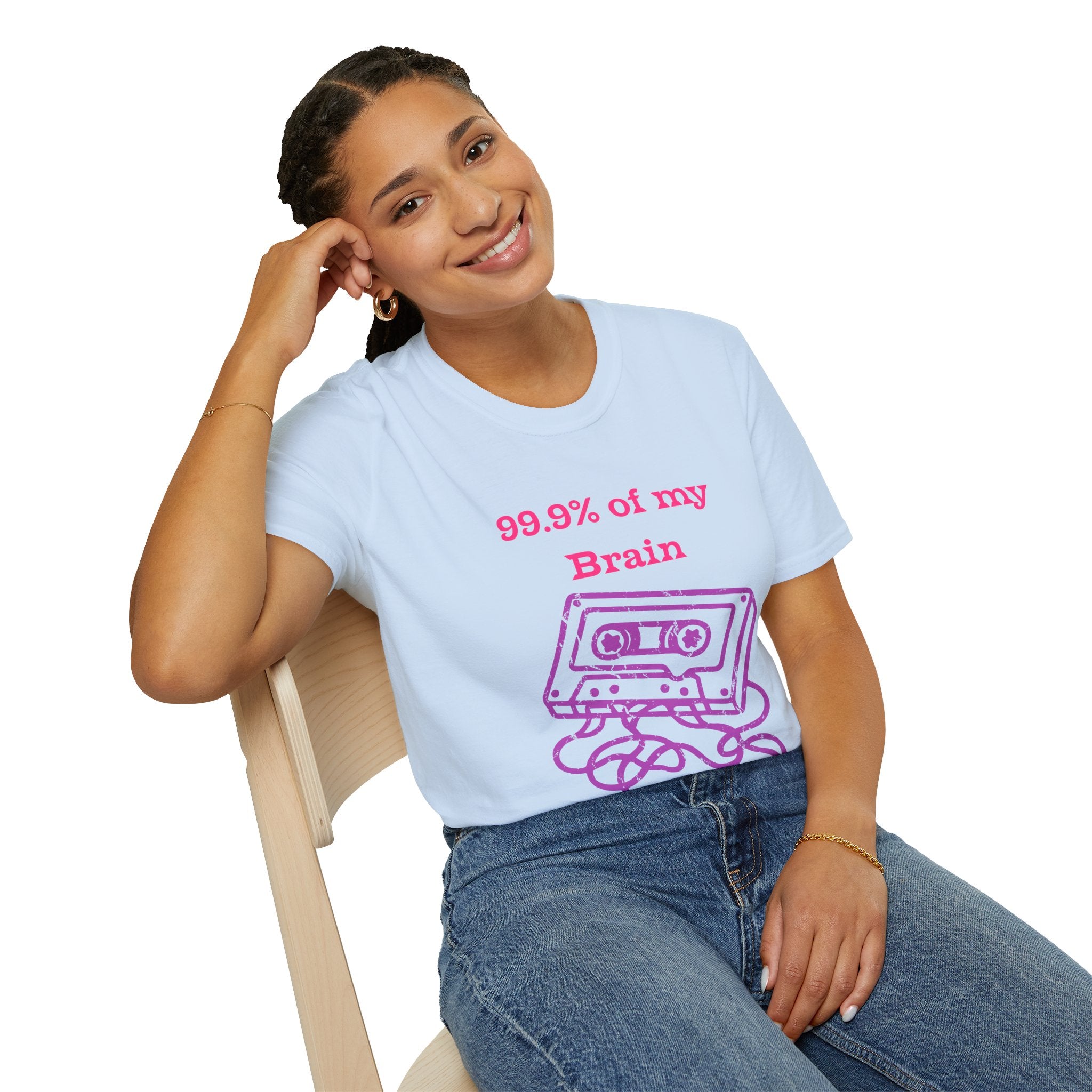 99.9% Lyrics Unisex Softstyle T-Shirt