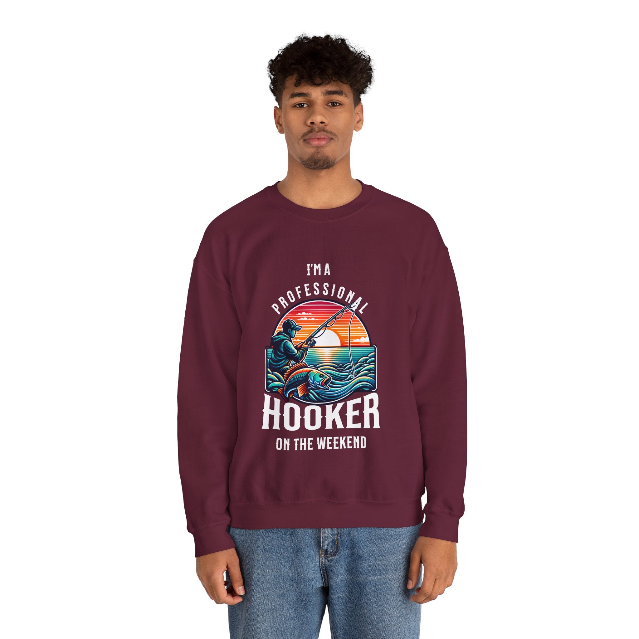 Hooker Unisex Heavy Blend™ Crewneck Sweatshirt