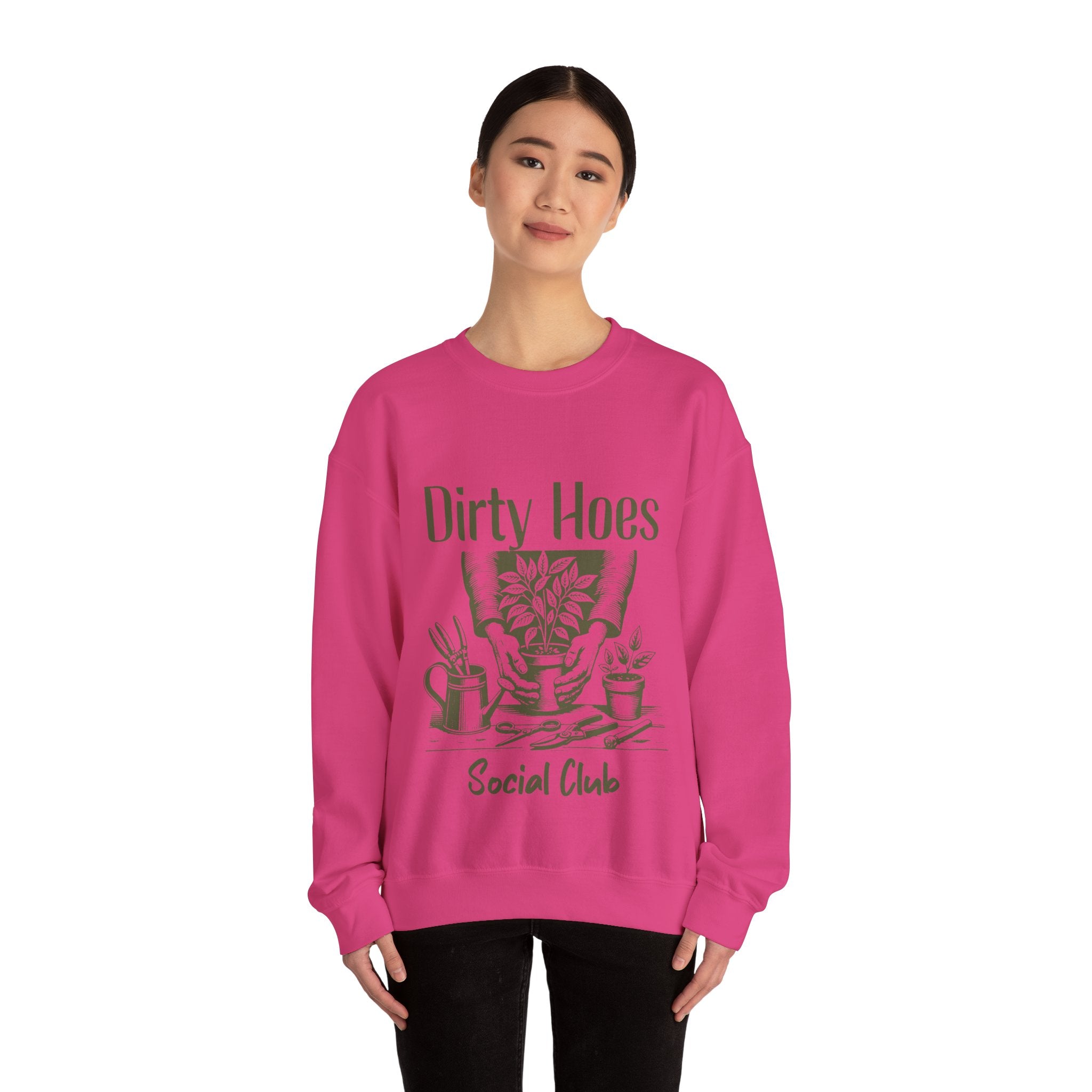 Dirty Hoes Unisex Heavy Blend™ Crewneck Sweatshirt