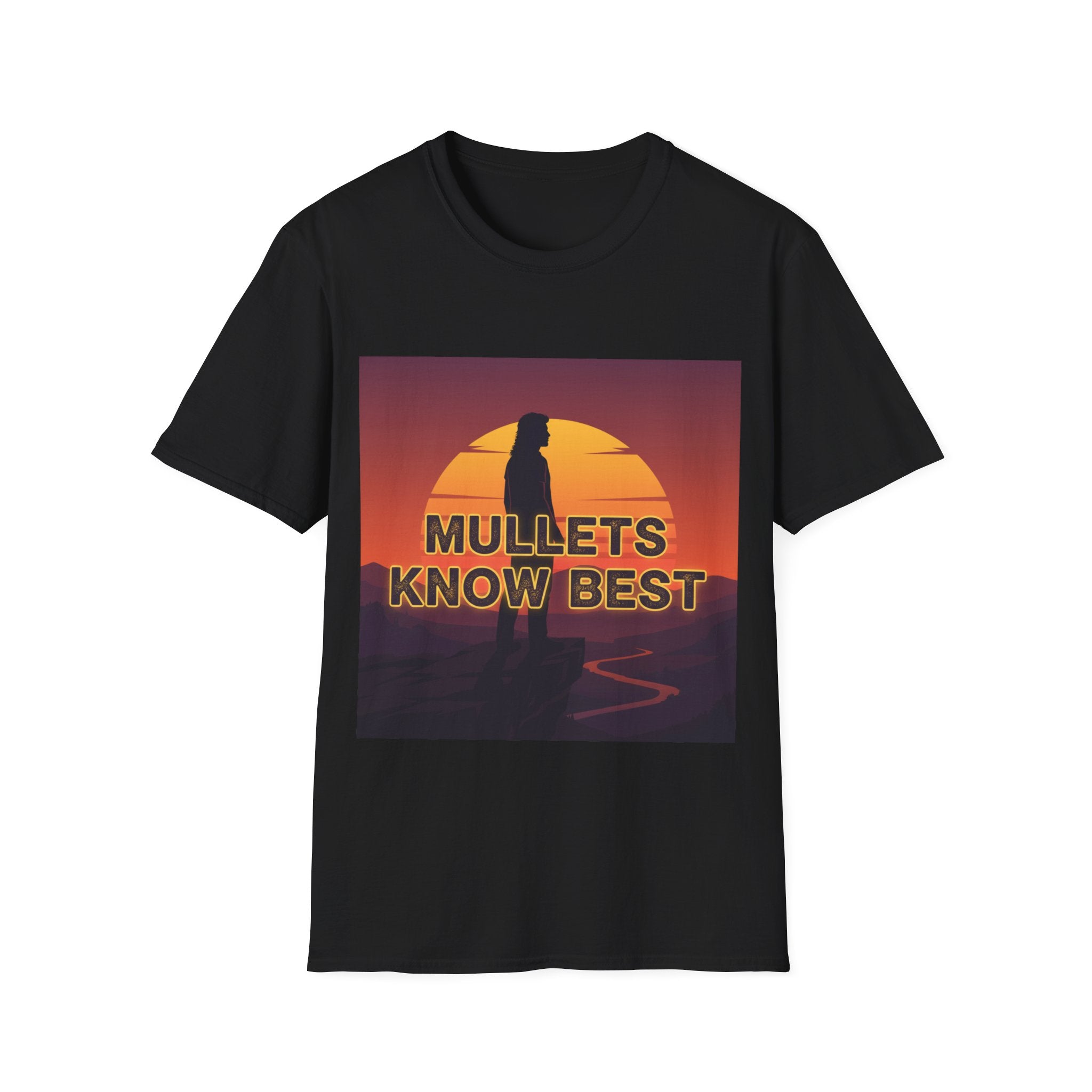 Mullets Unisex Softstyle T-Shirt