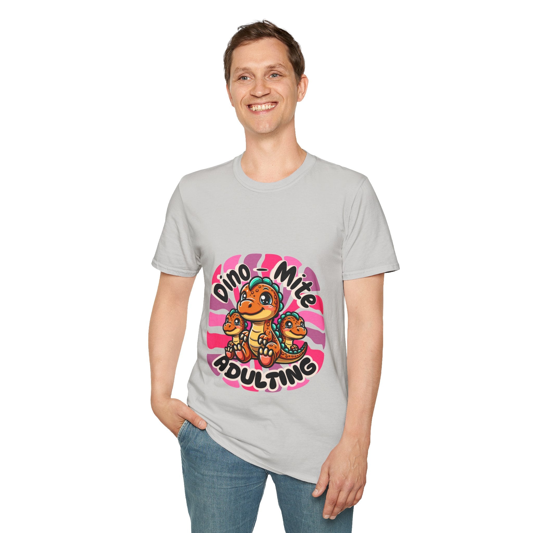 Dino mite Unisex Softstyle T-Shirt