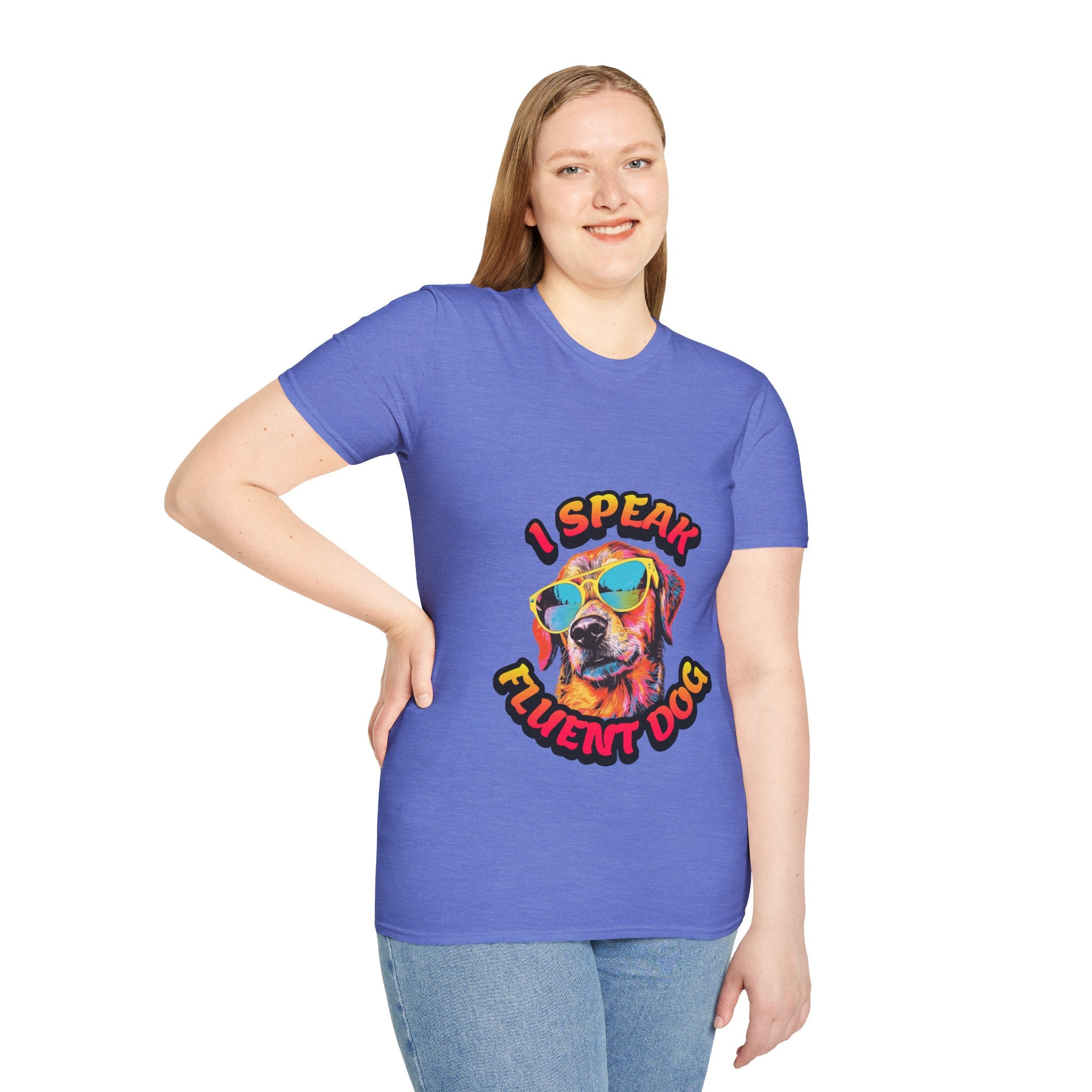 Fluent Dog Unisex Softstyle T-Shirt