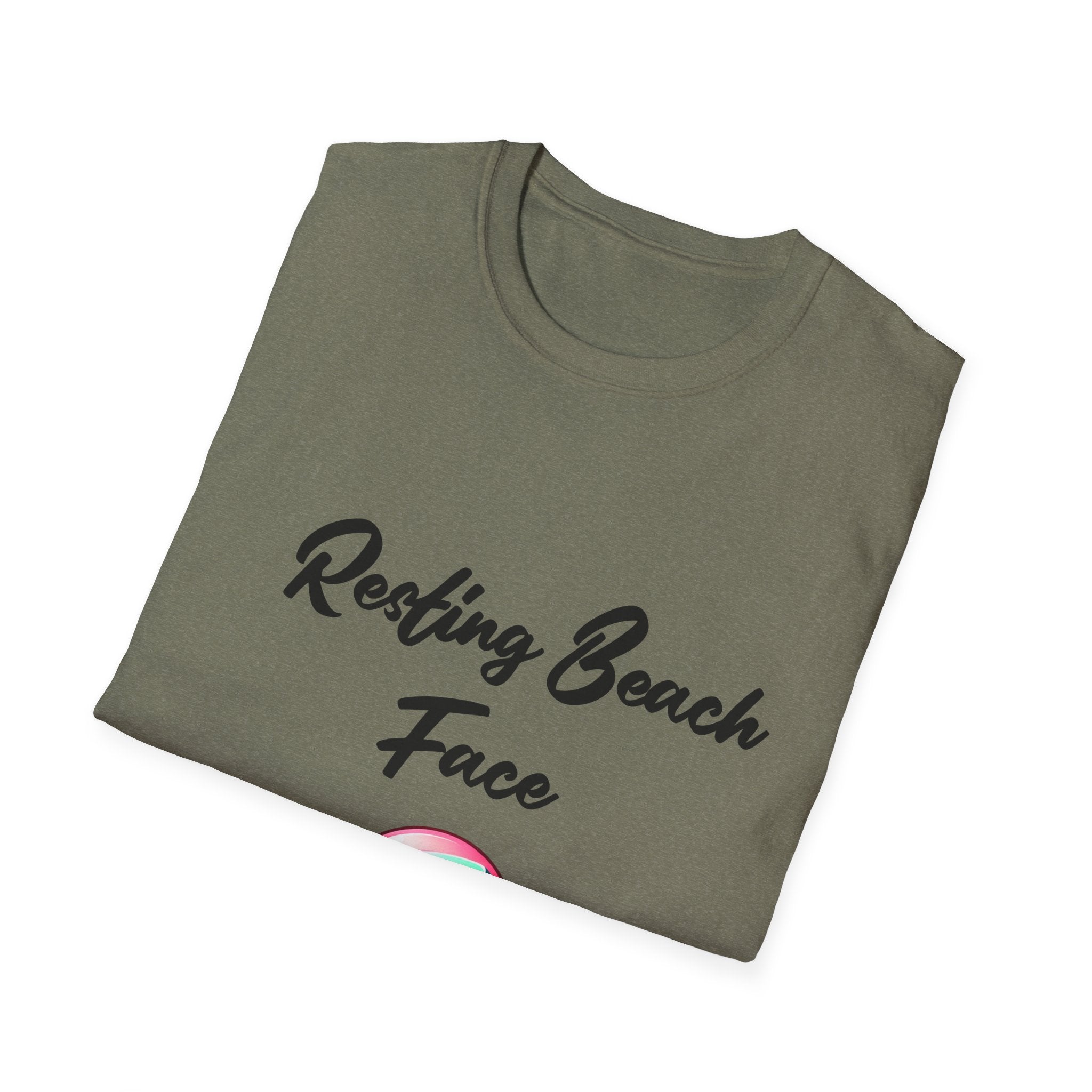 Beach Face Unisex Softstyle T-Shirt