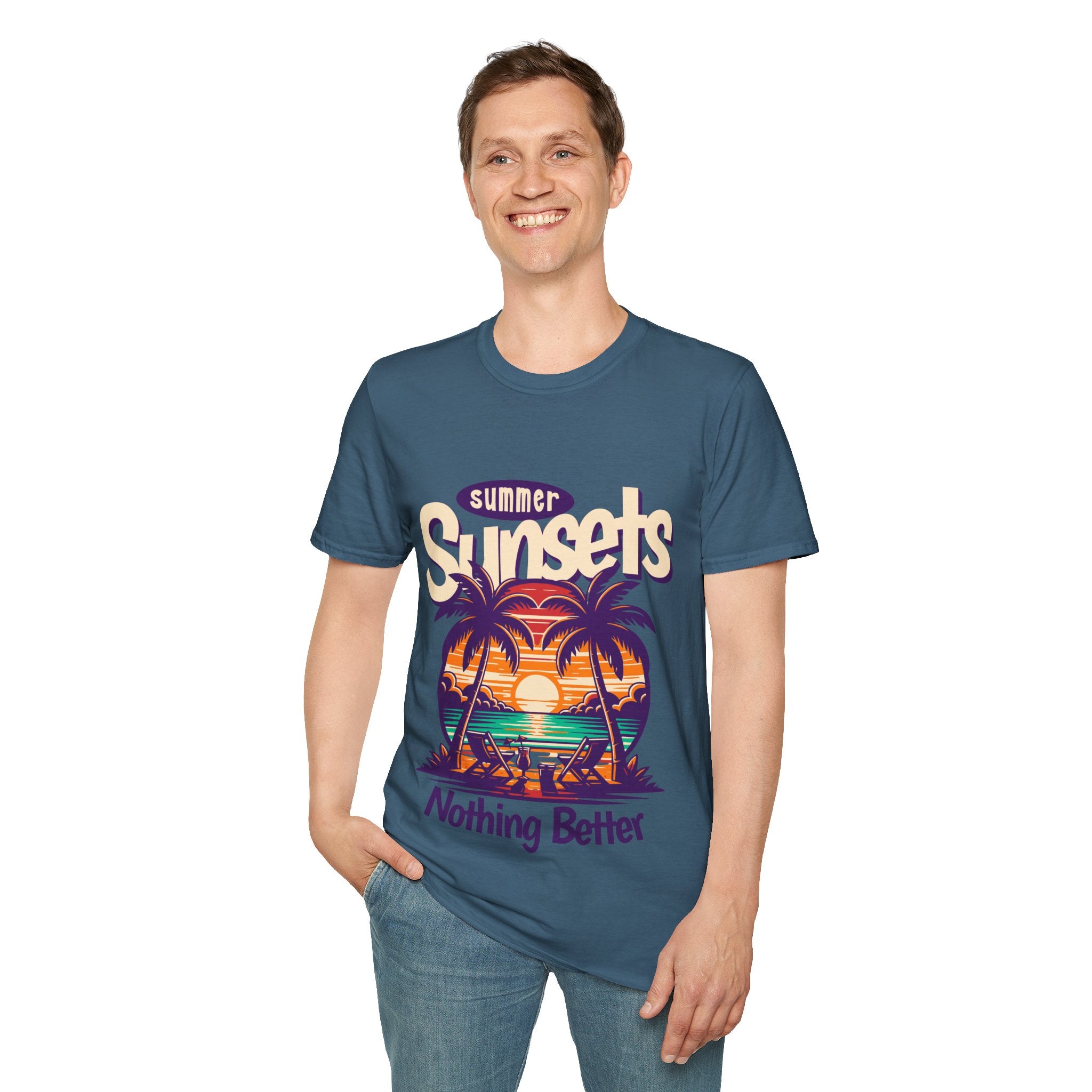 Summer Sunsets Unisex Softstyle T-Shirt