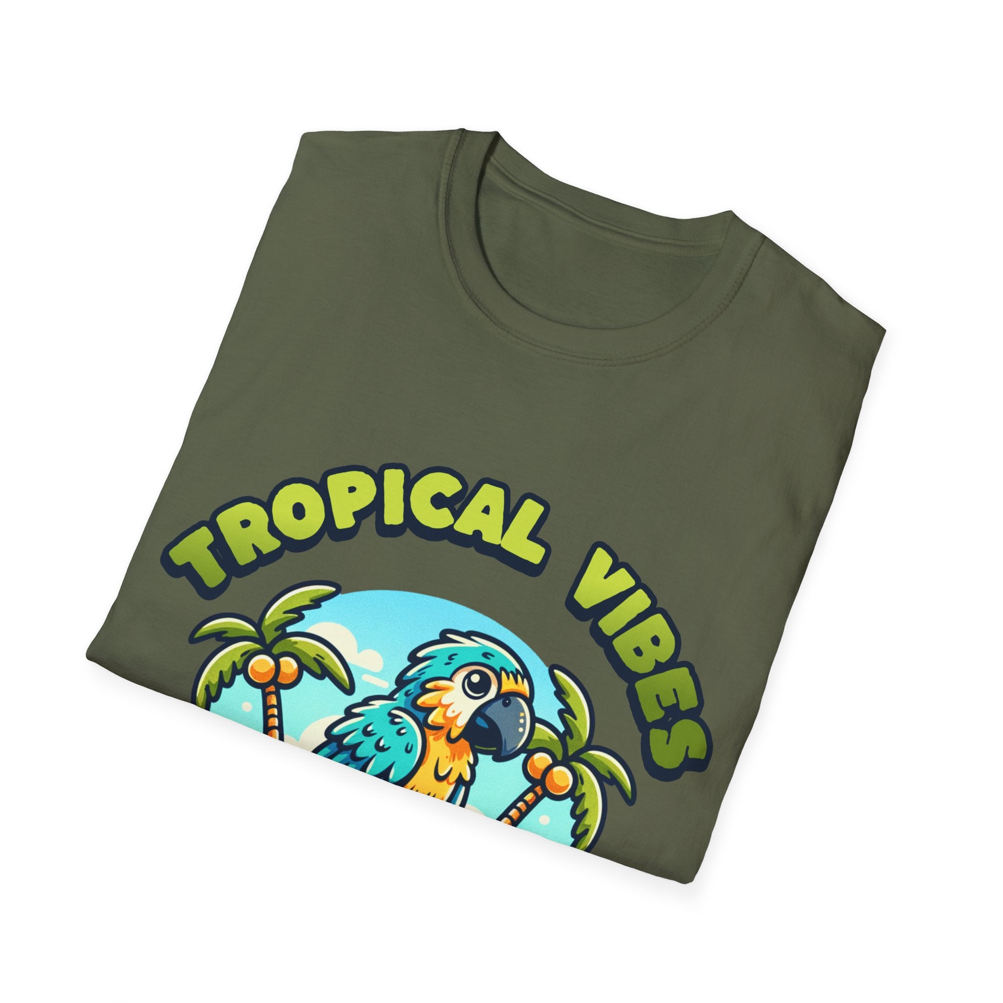Tropical Vibes Unisex Softstyle T-Shirt