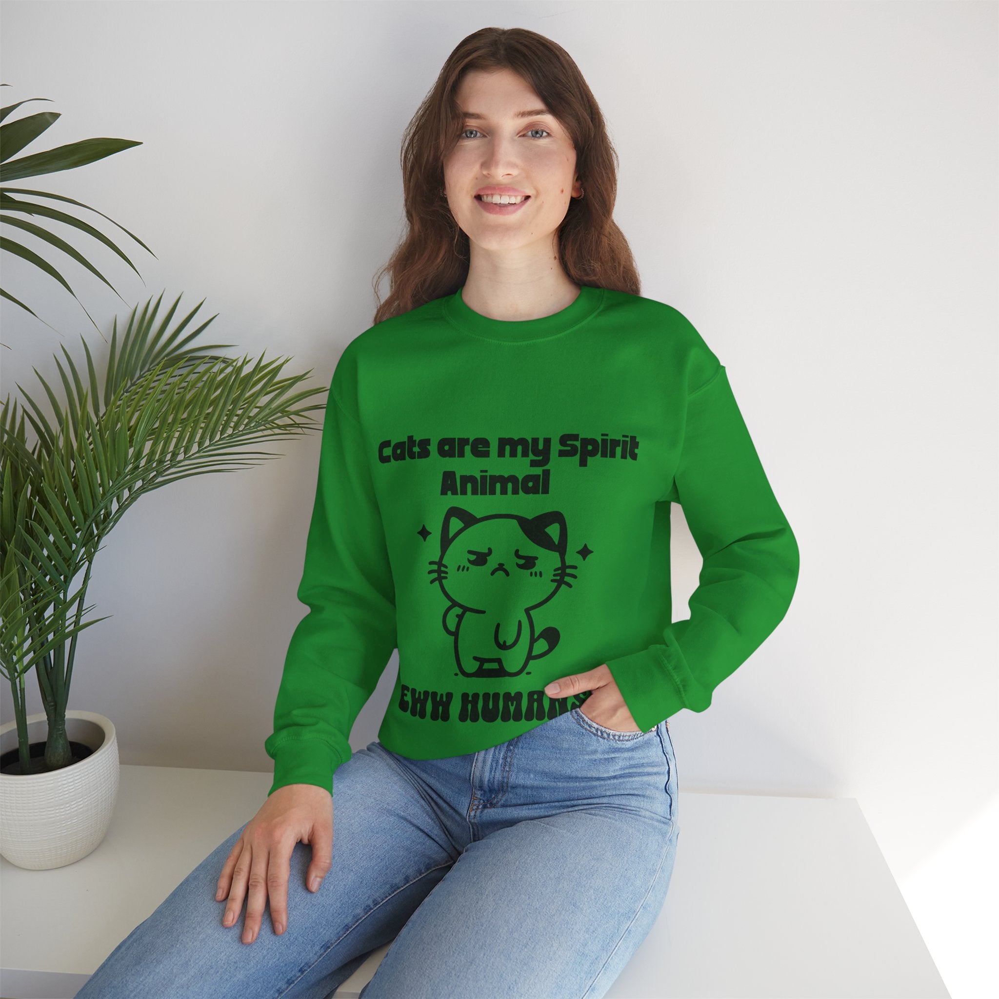 Eww Humans Unisex Heavy Blend™ Crewneck Sweatshirt
