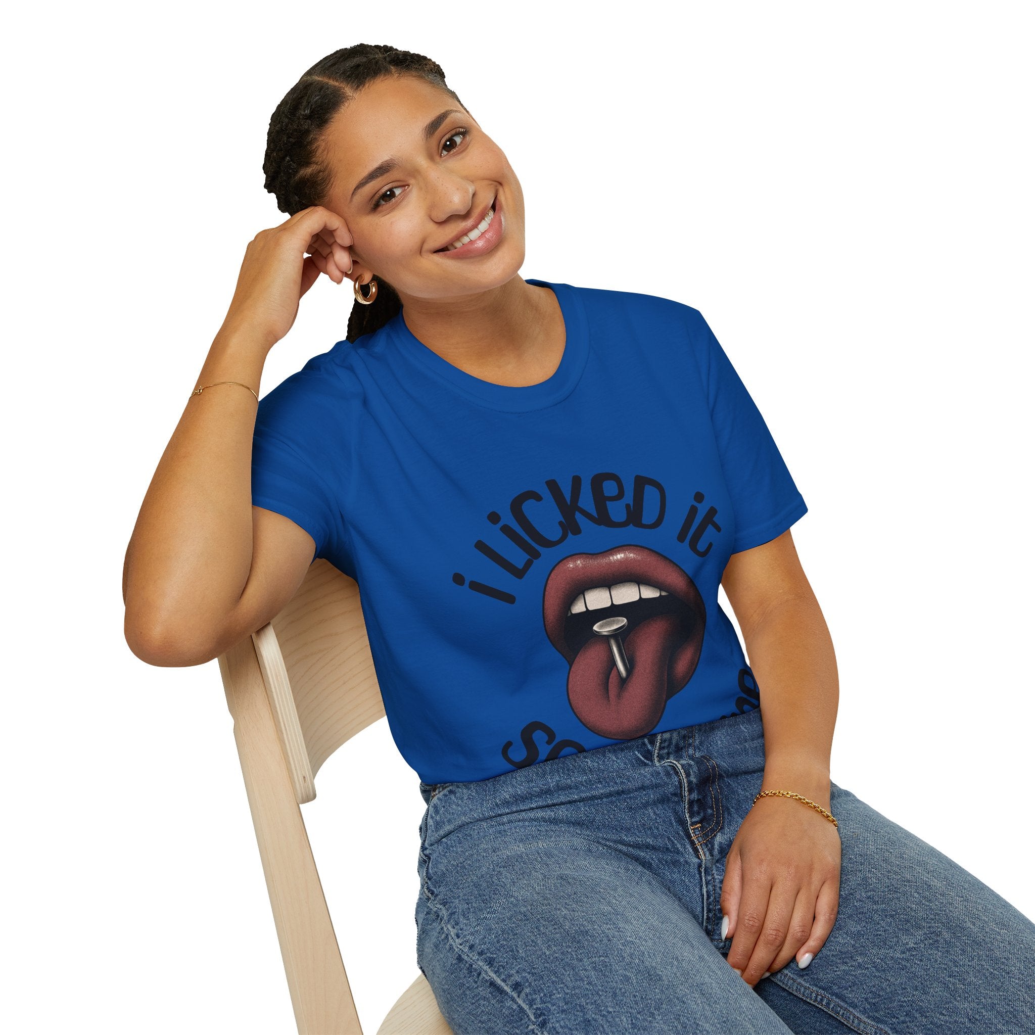 I Licked It Unisex Softstyle T-Shirt