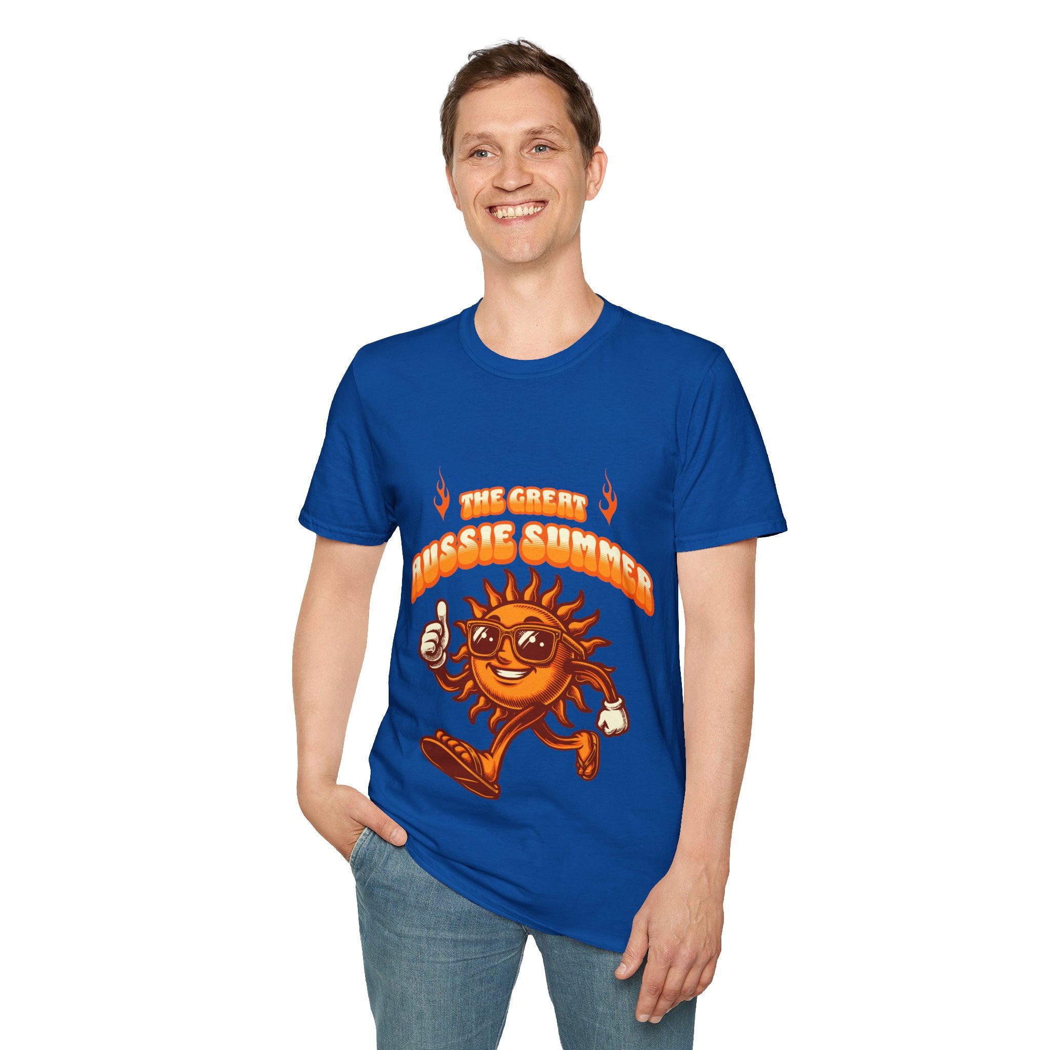 Aussie Summer Unisex Softstyle T-Shirt