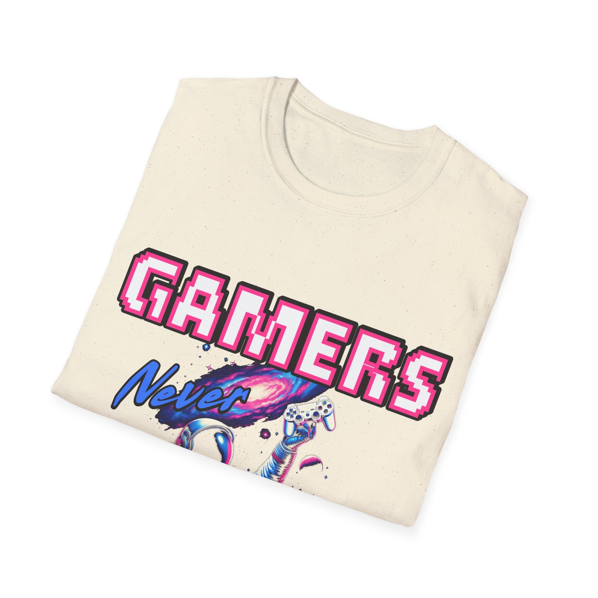 Gamers Never Sleep Unisex Softstyle T-Shirt