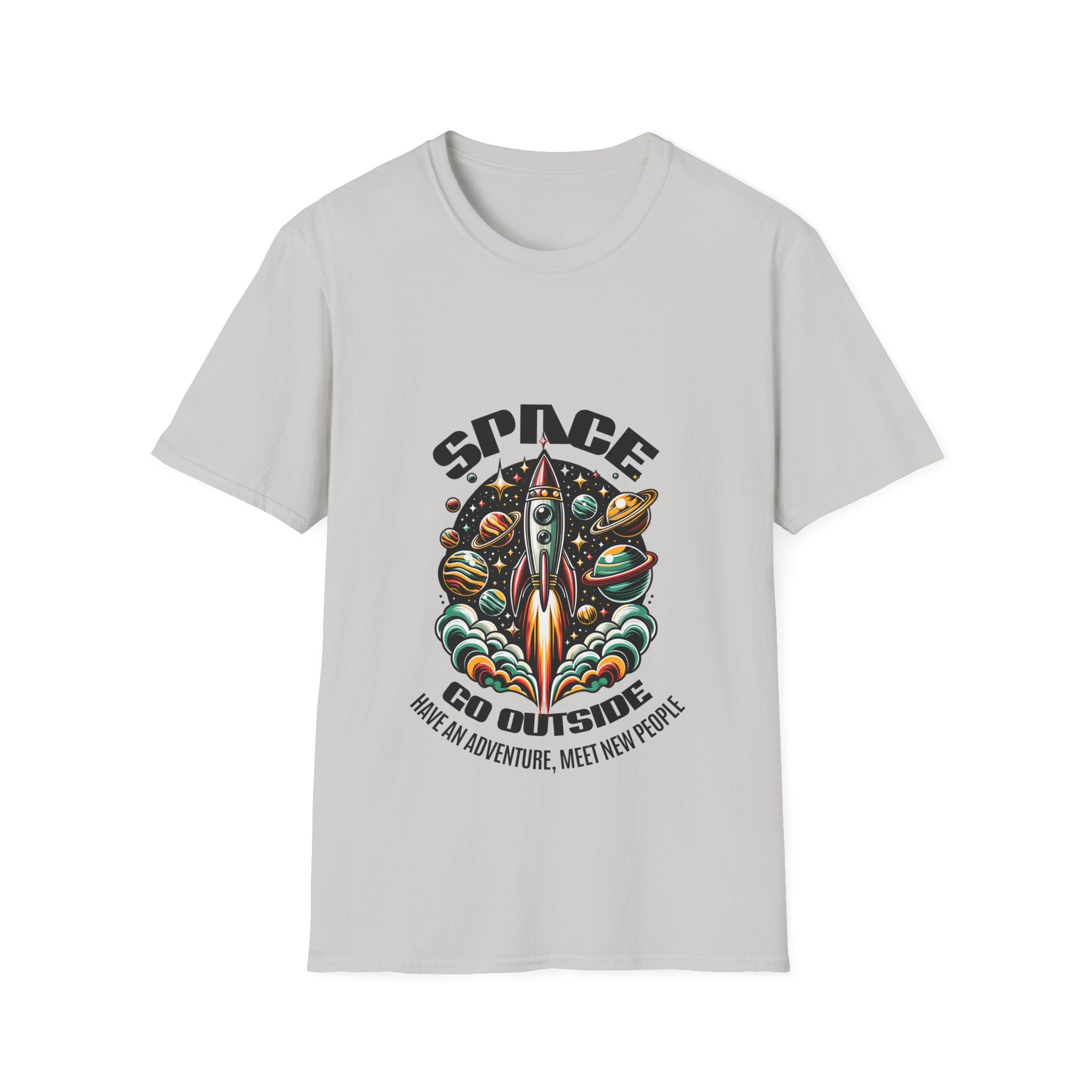 Space Unisex Softstyle T-Shirt