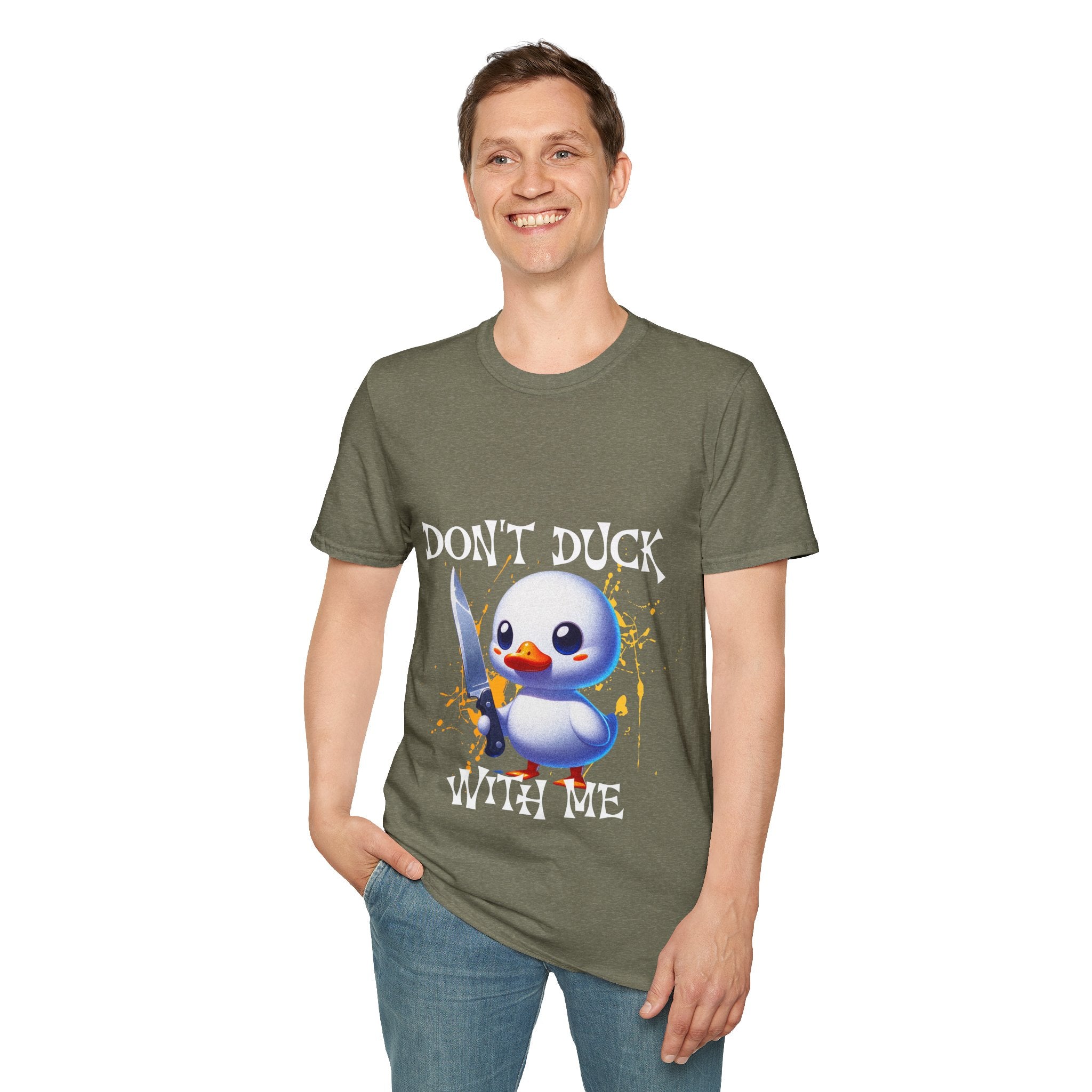 Dont Duck With Me Unisex Softstyle T-Shirt