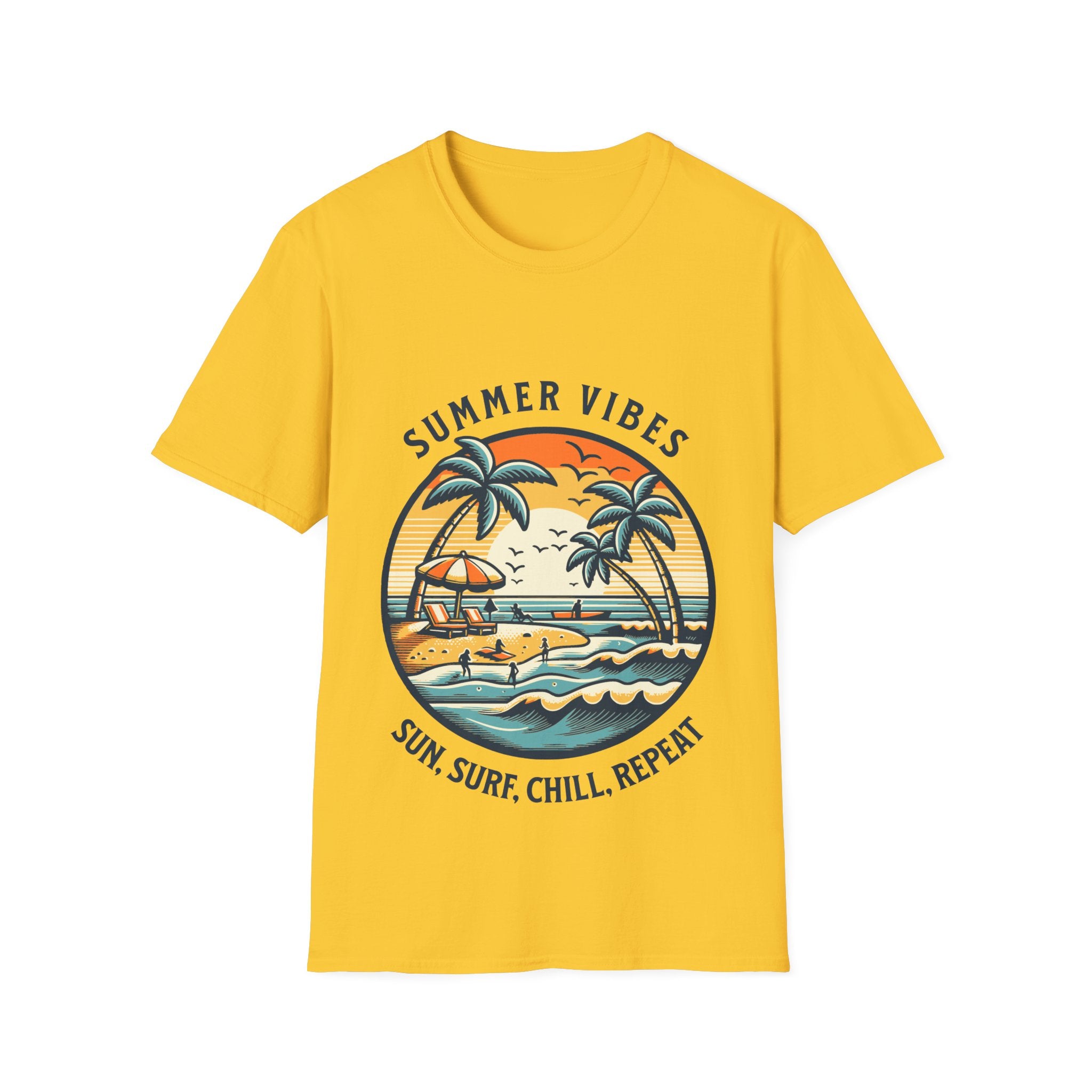 Summer Vibes Unisex Softstyle T-Shirt