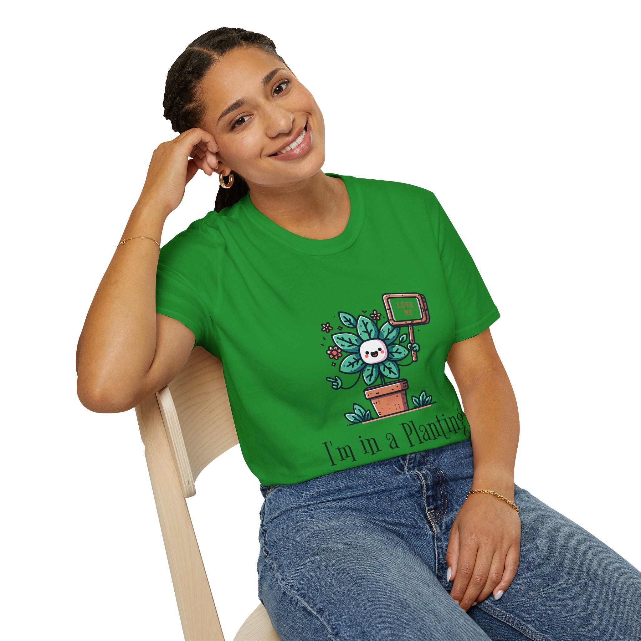 Planting Mood Unisex Softstyle T-Shirt